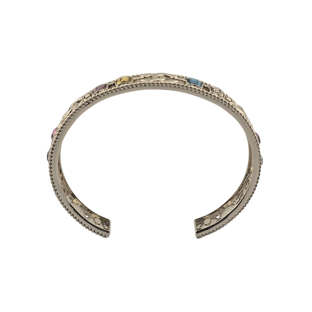 Chanel CC Multicolour Cuff Bangle 2025 CHANEL
