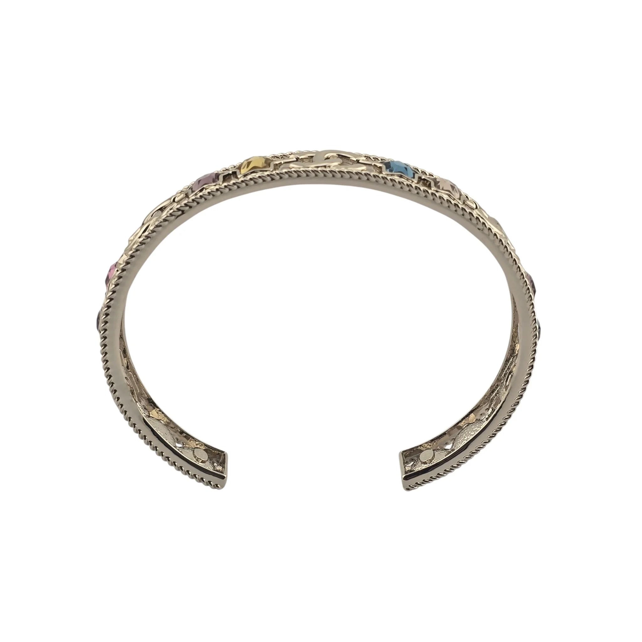 Chanel CC Multicolour Cuff Bangle 2025 CHANEL