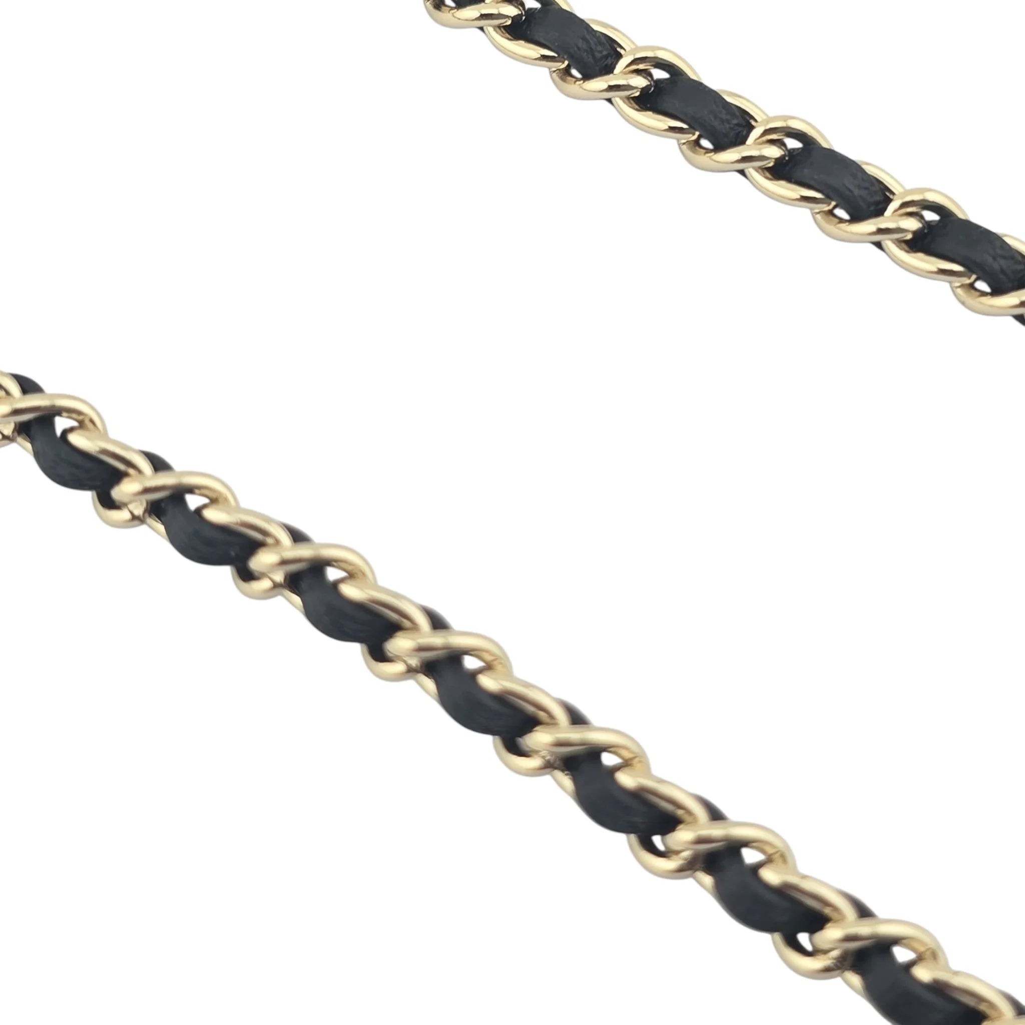 Chanel CC Matelasse White Resin Bag Necklace 2023 CHANEL