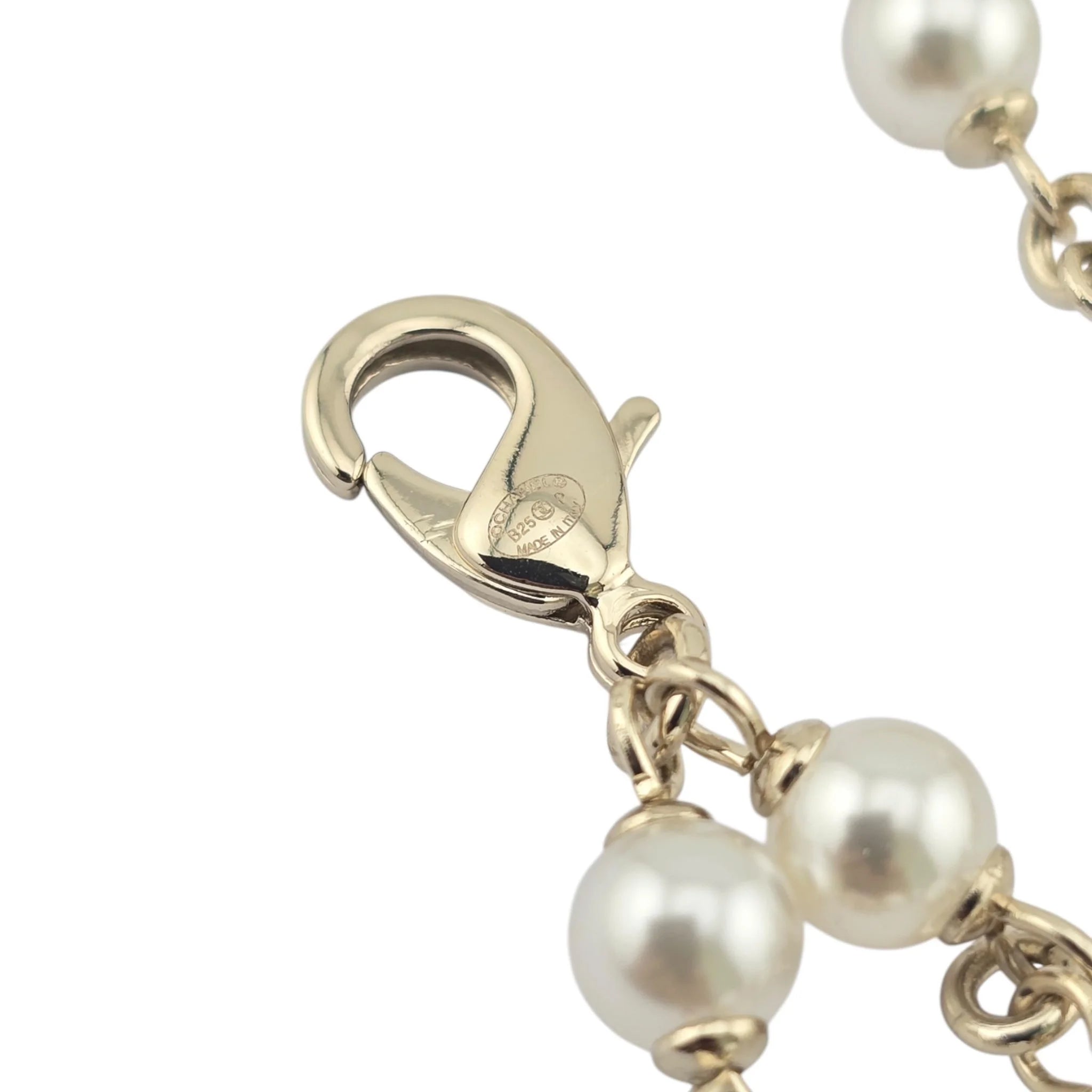 Chanel CC Multicoloured Faux Pearl Necklace 2025 CHANEL