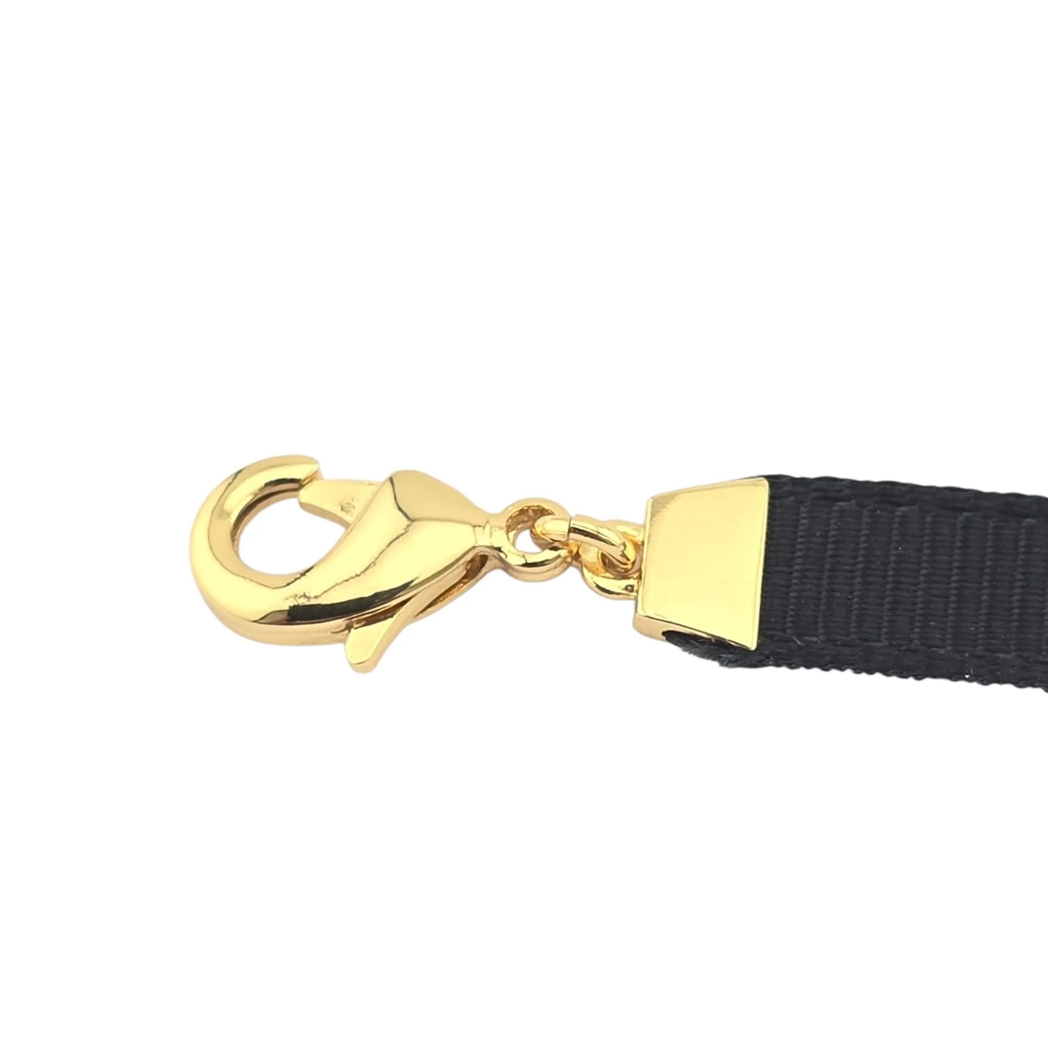 Christian Dior Black Gold Fabric Choker Necklace DIOR