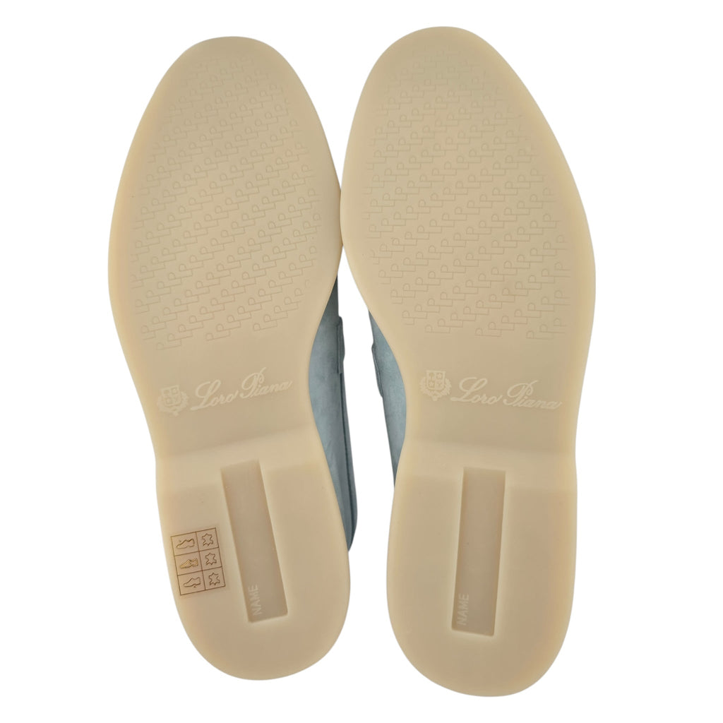 Loro Piana Summer Charms Walk Loafer - Azure Sapphire - 39 LORO PIANA