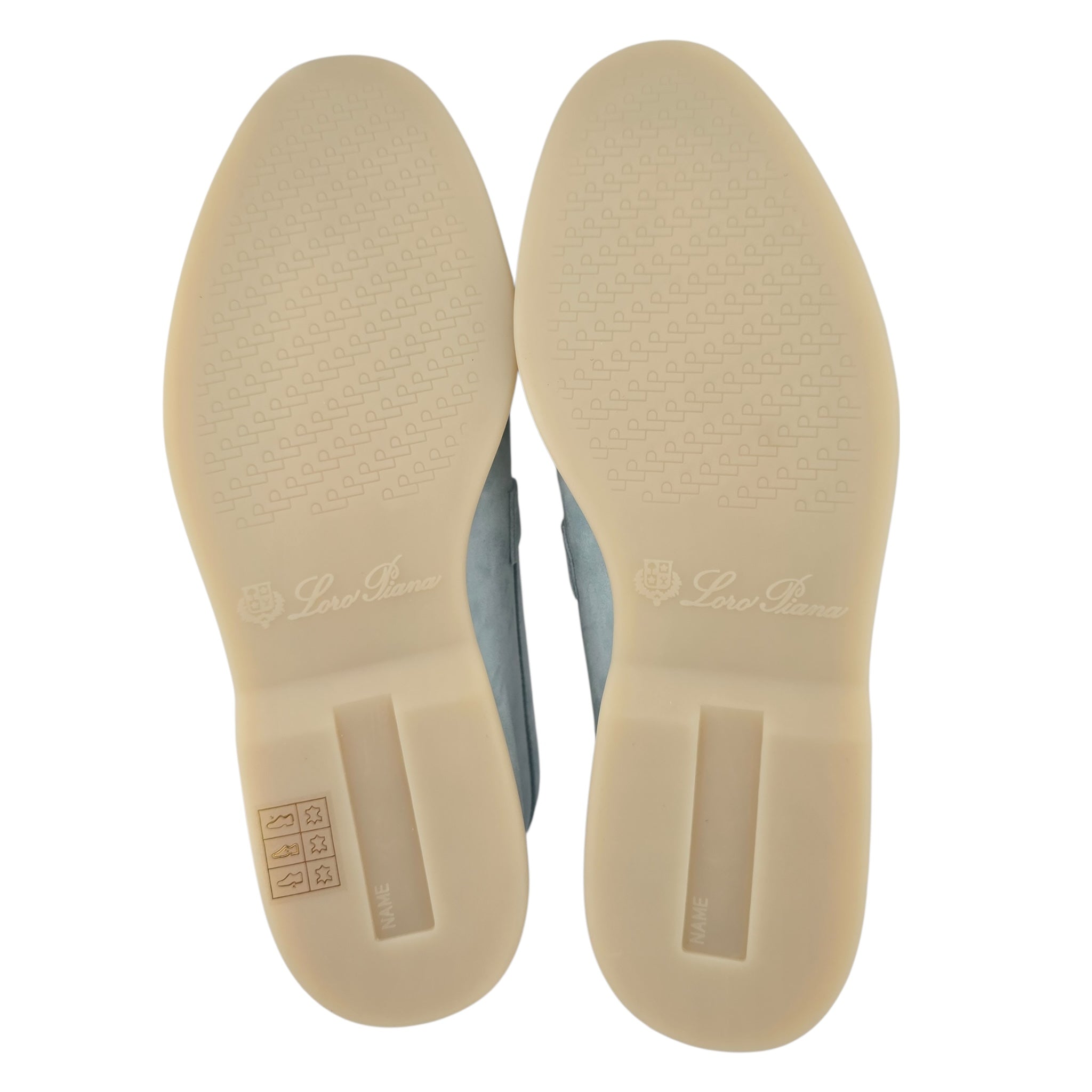 Loro Piana Summer Charms Walk Loafer - Azure Sapphire - 39 LORO PIANA