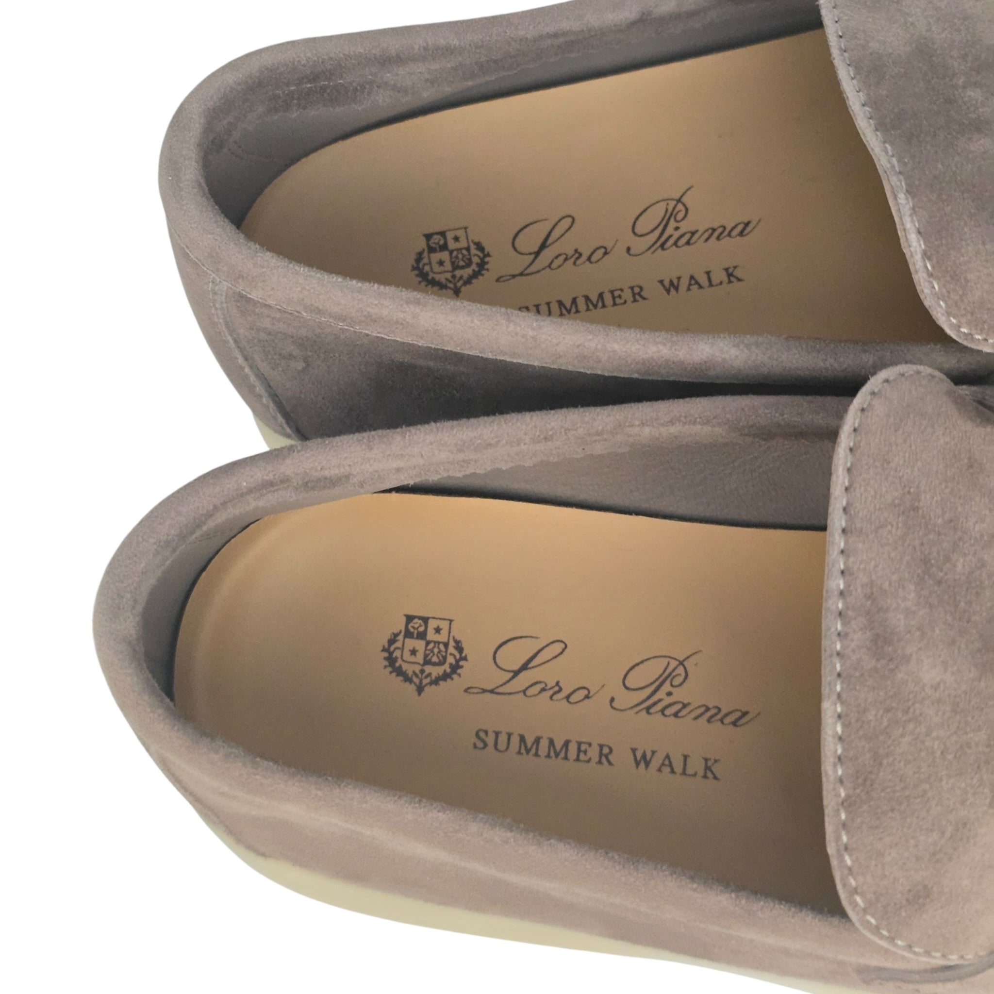 Loro Piana Summer Charms Walk Loafer Rain Drops 