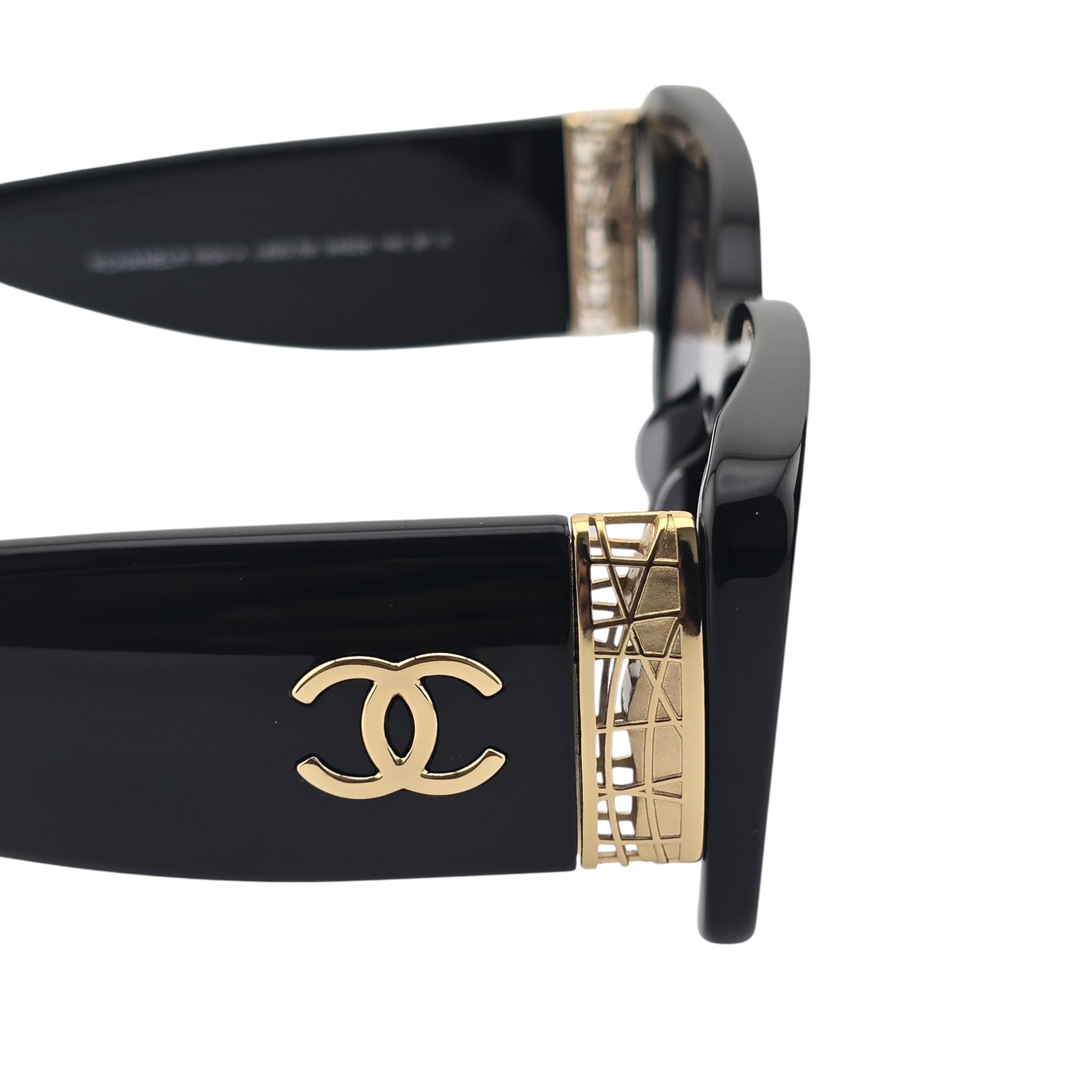 Chanel Acetate Rectangle Sunglasses 5534