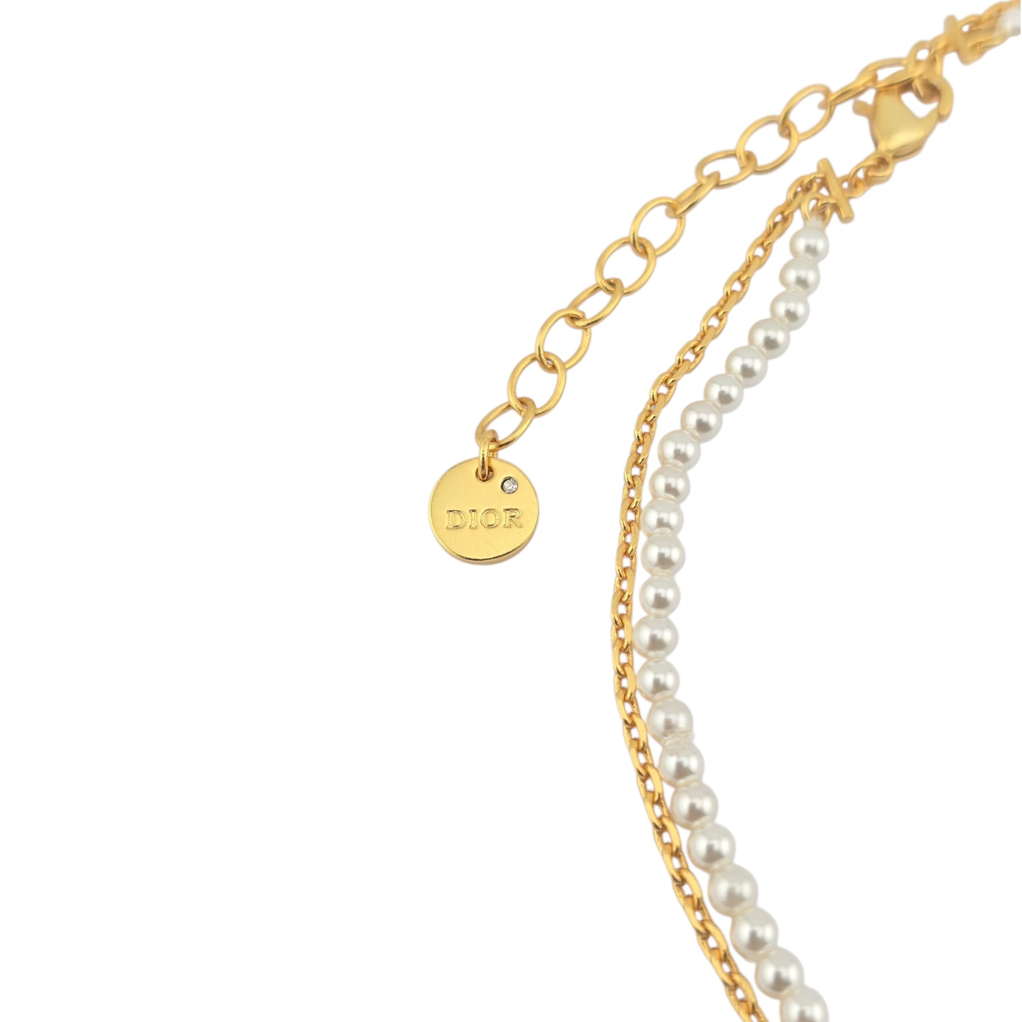 Christian Dior DiorPetit CD Necklace
