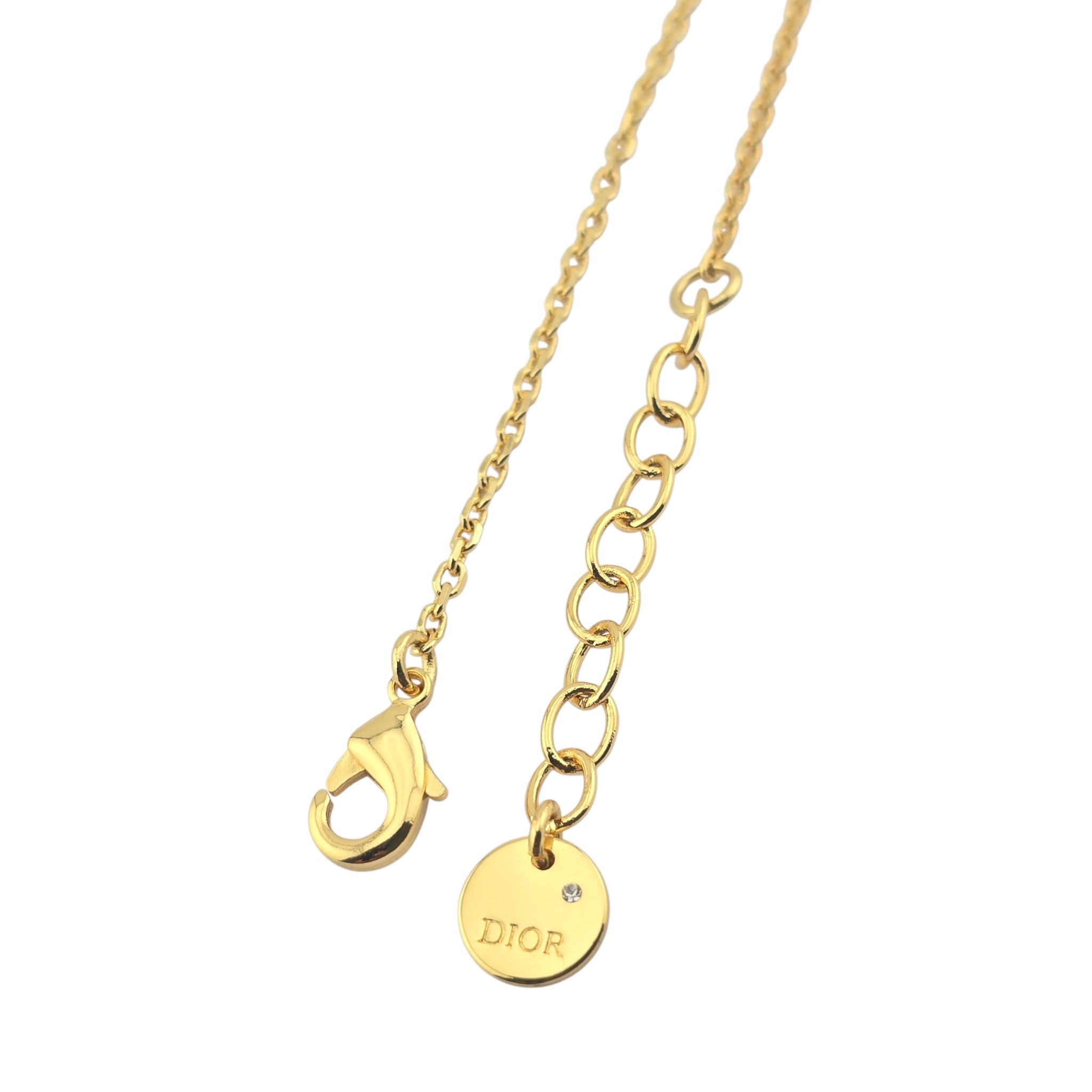 Christian Dior Petit CD Necklace