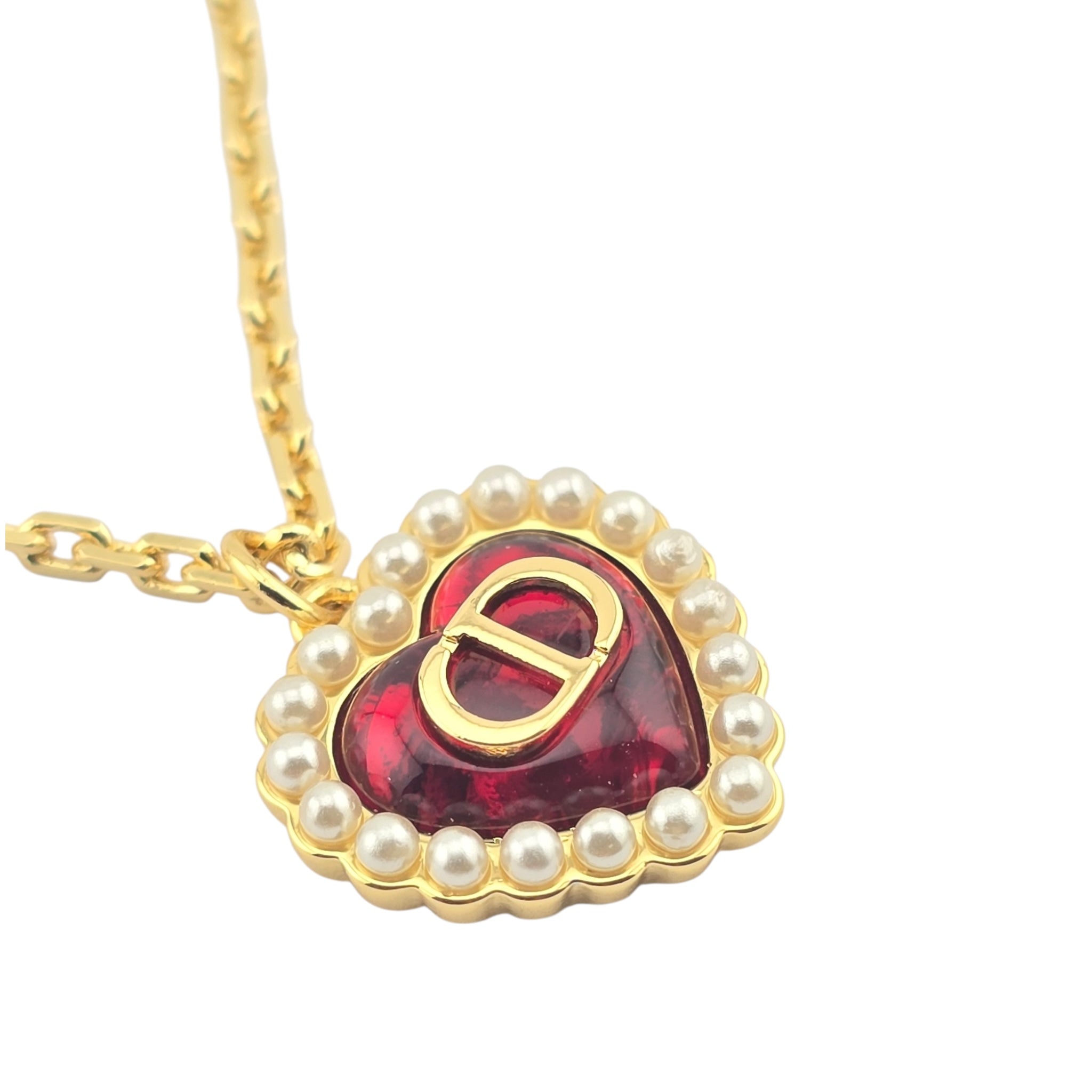 Christian Dior Petit CD Baroque Necklace