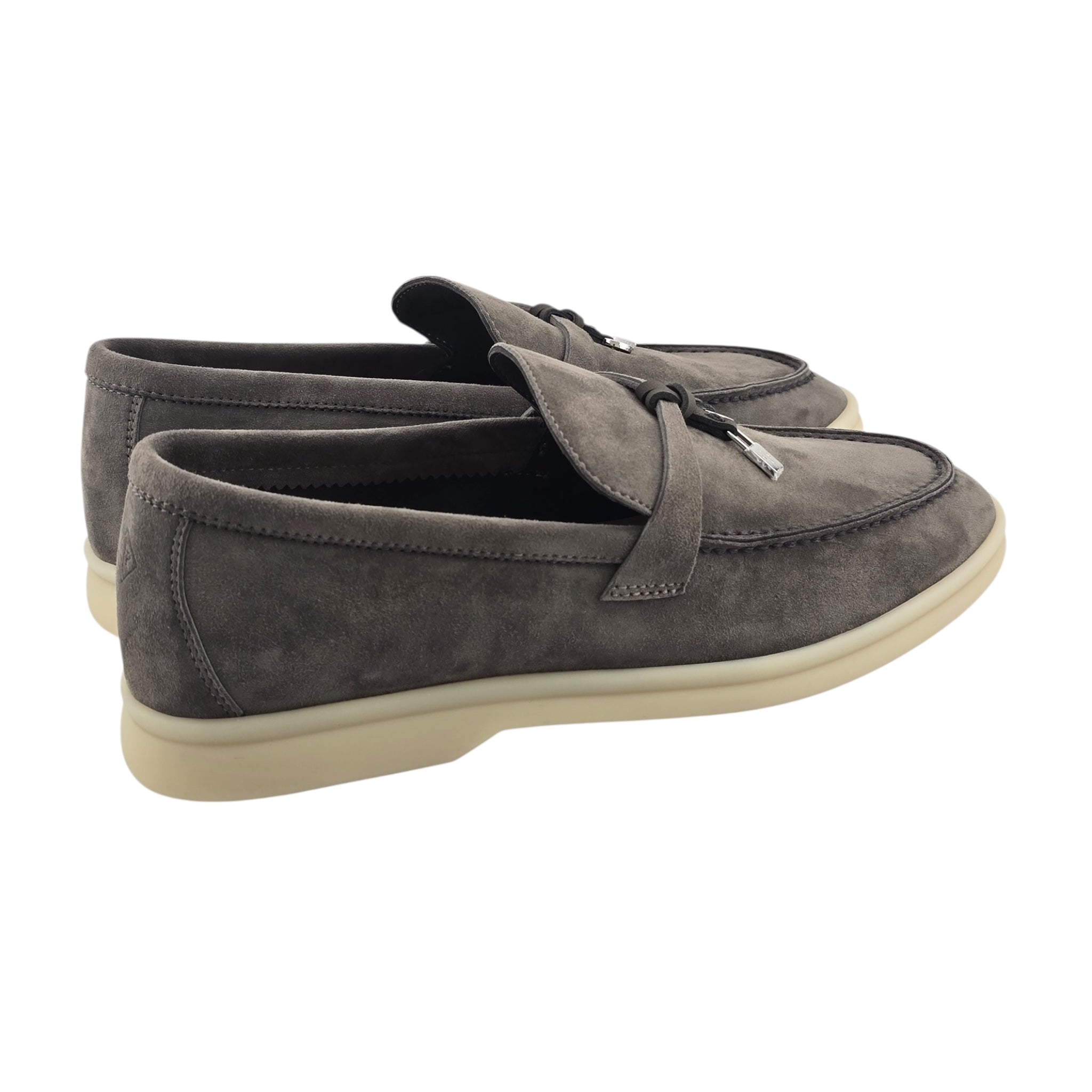 Loro Piana Summer Charms Walk Loafer - Rain Drops - 38