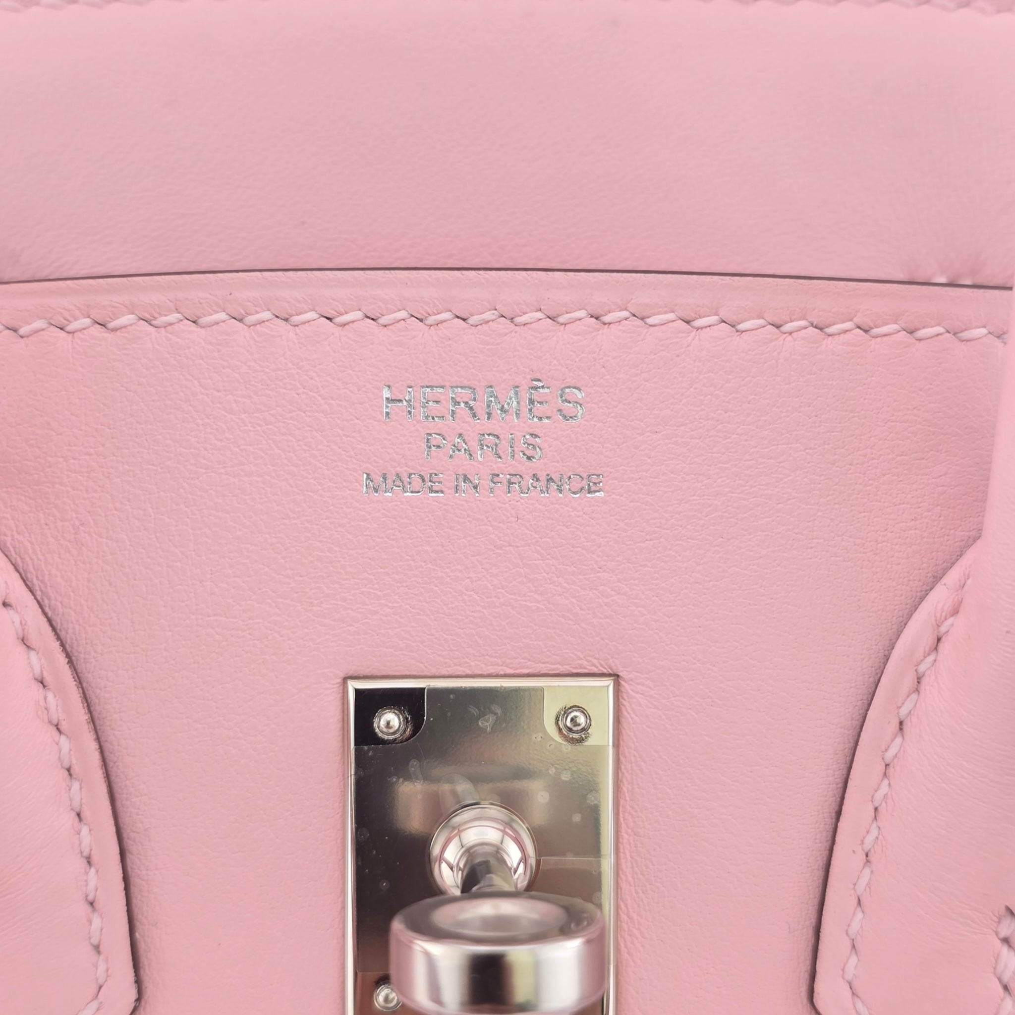 Hermes Birkin 25 Rose Sakura Swift PHW #K 2025