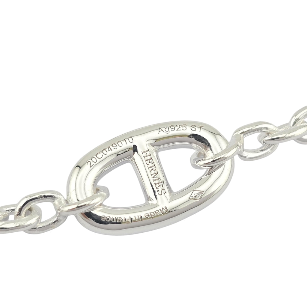 Hermes Sterling Silver Farandole Bracelet ST