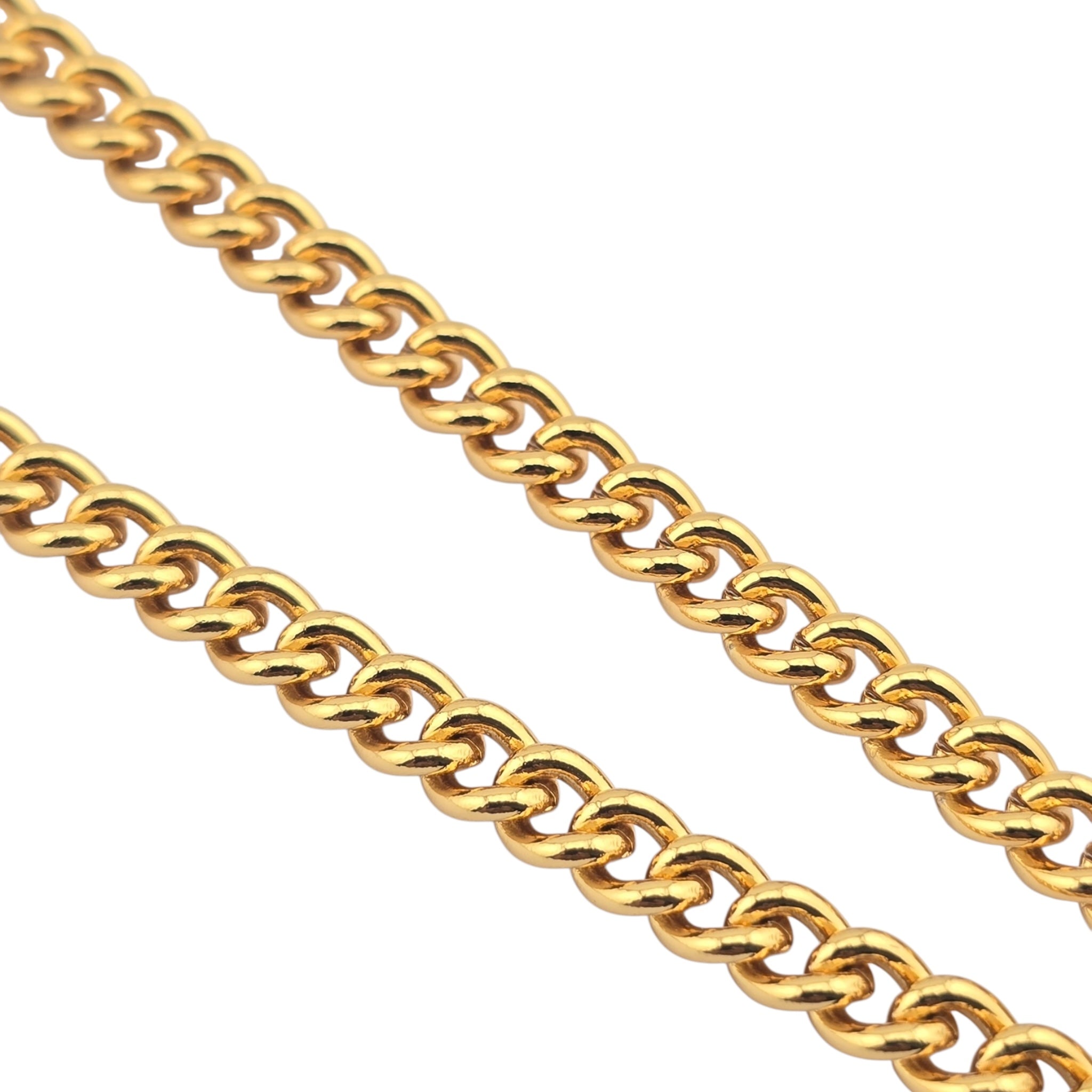 Chanel CC F24 Gold Pendant Necklace 2024 CHANEL