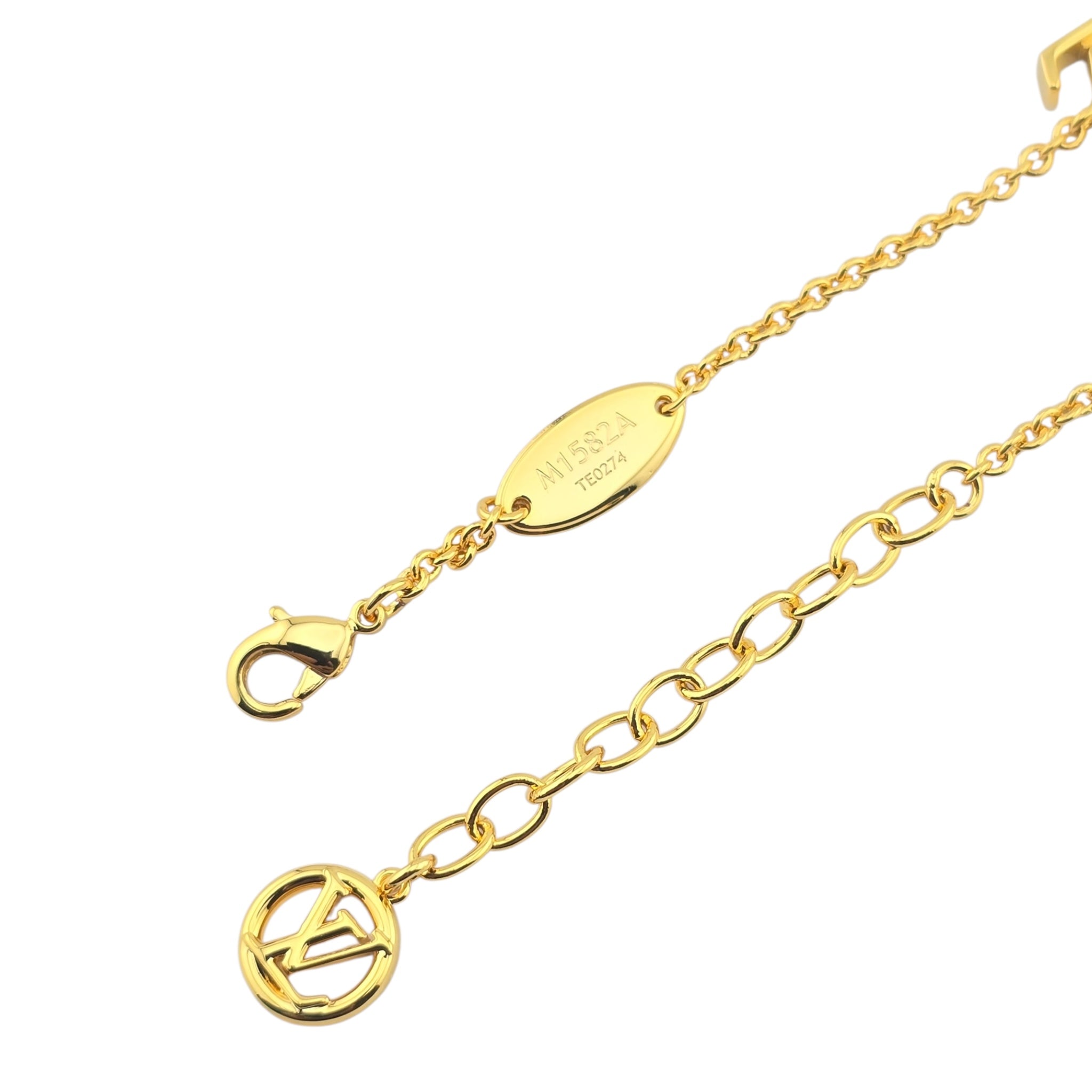 Louis Vuitton LV Floragram Gold Bracelet LOUIS VUITTON