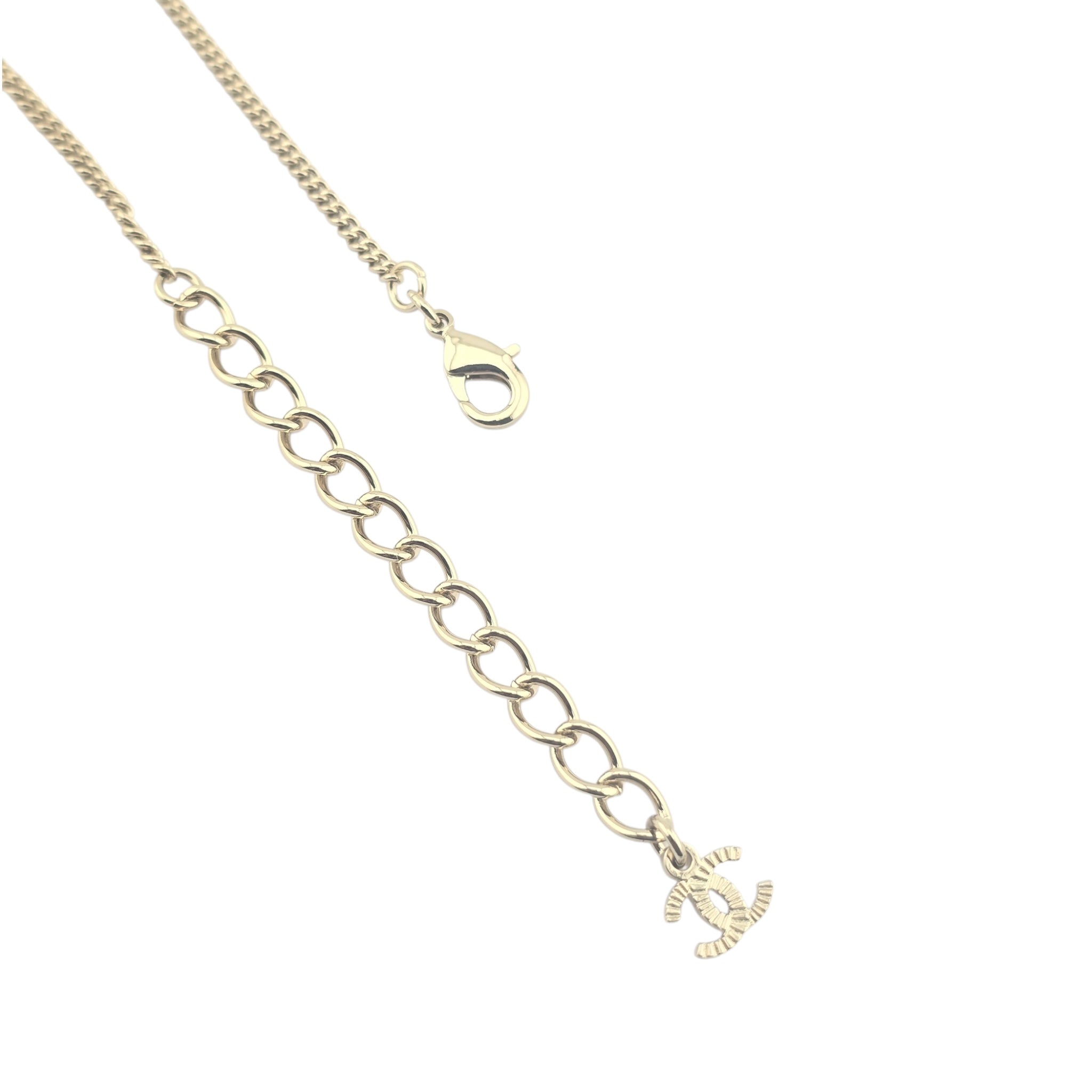 Chanel CC Round Pendant Necklace 2025 CHANEL