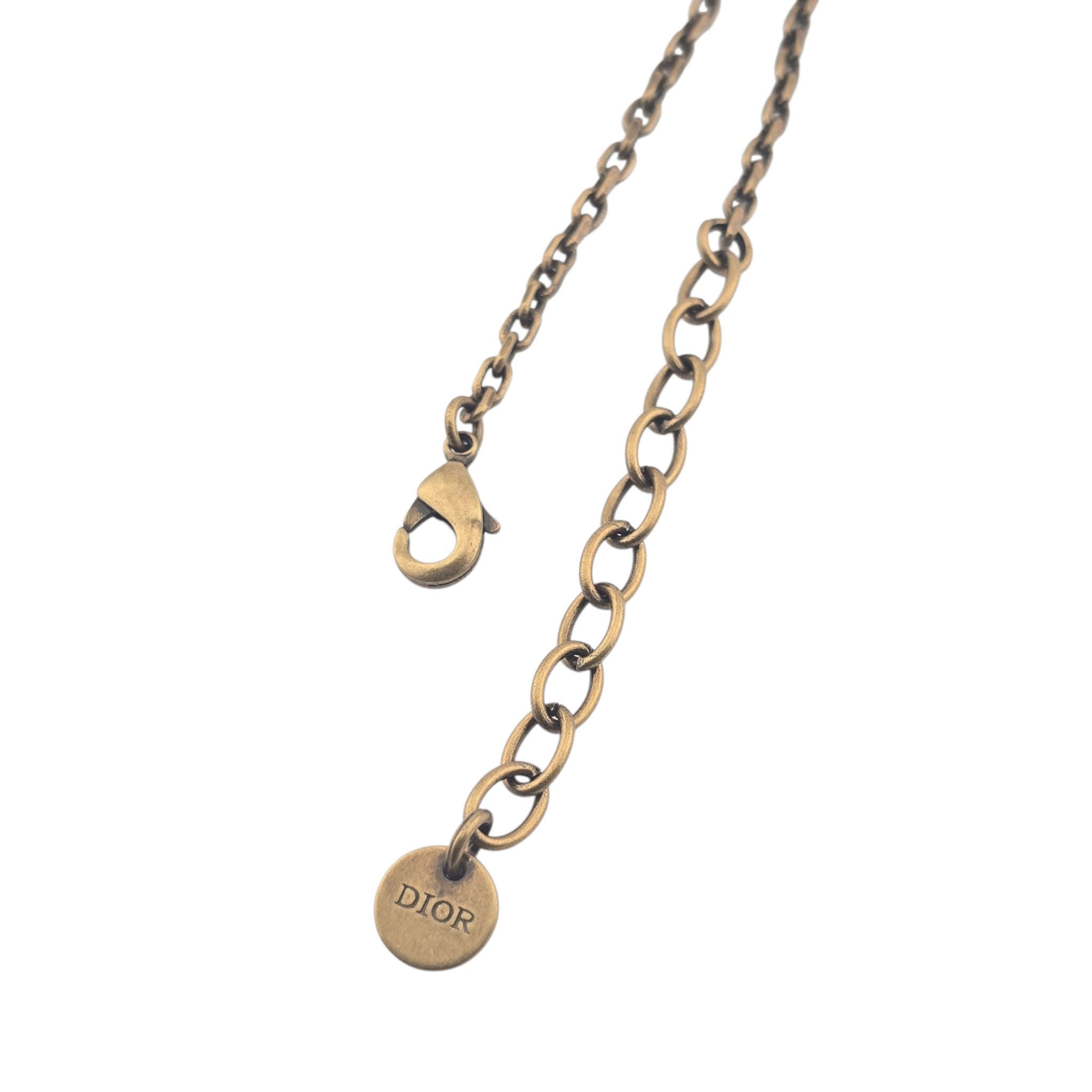 Christian Dior Lucky Charms Heart Necklace DIOR