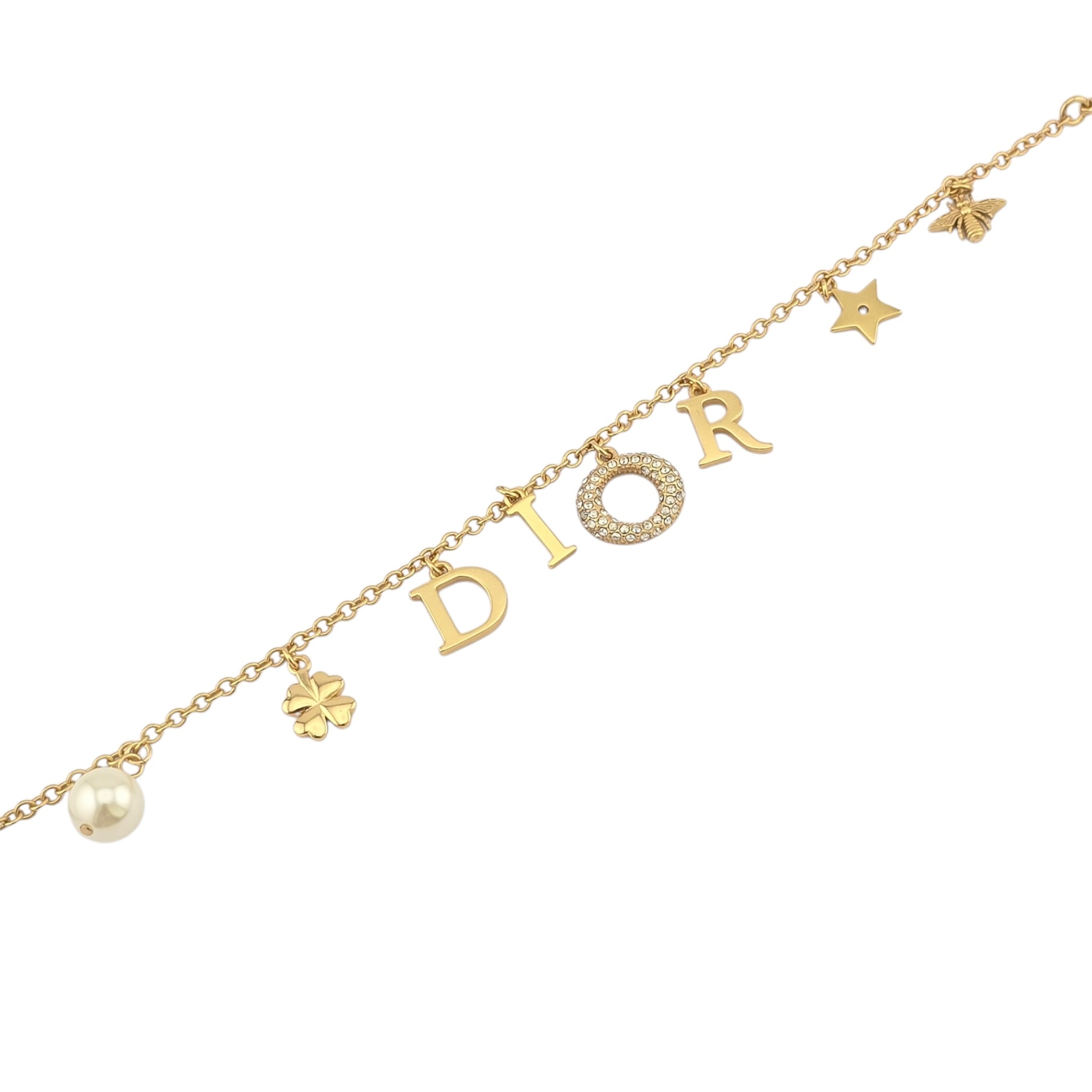 Christian Dior Dio(r)evolution Gold Charm Bracelet DIOR