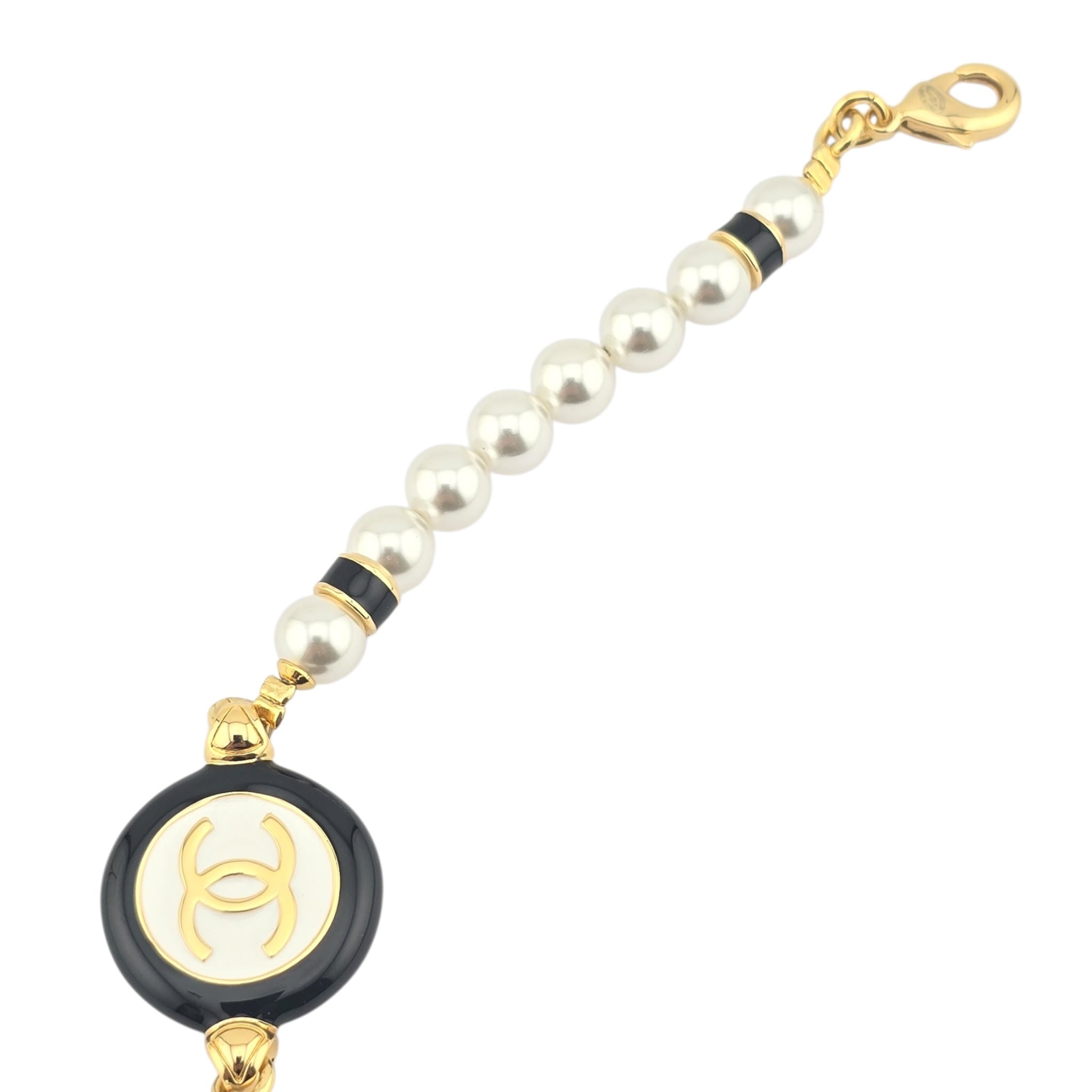 Chanel CC Faux Pearl Bracelet 2024 CHANEL