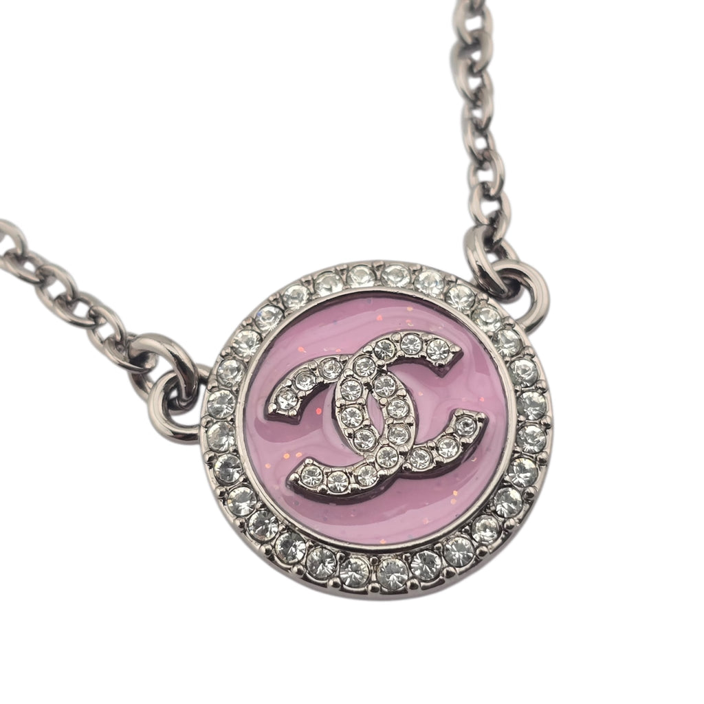 Chanel CC Ruthenium Pink Necklace 2025 CHANEL