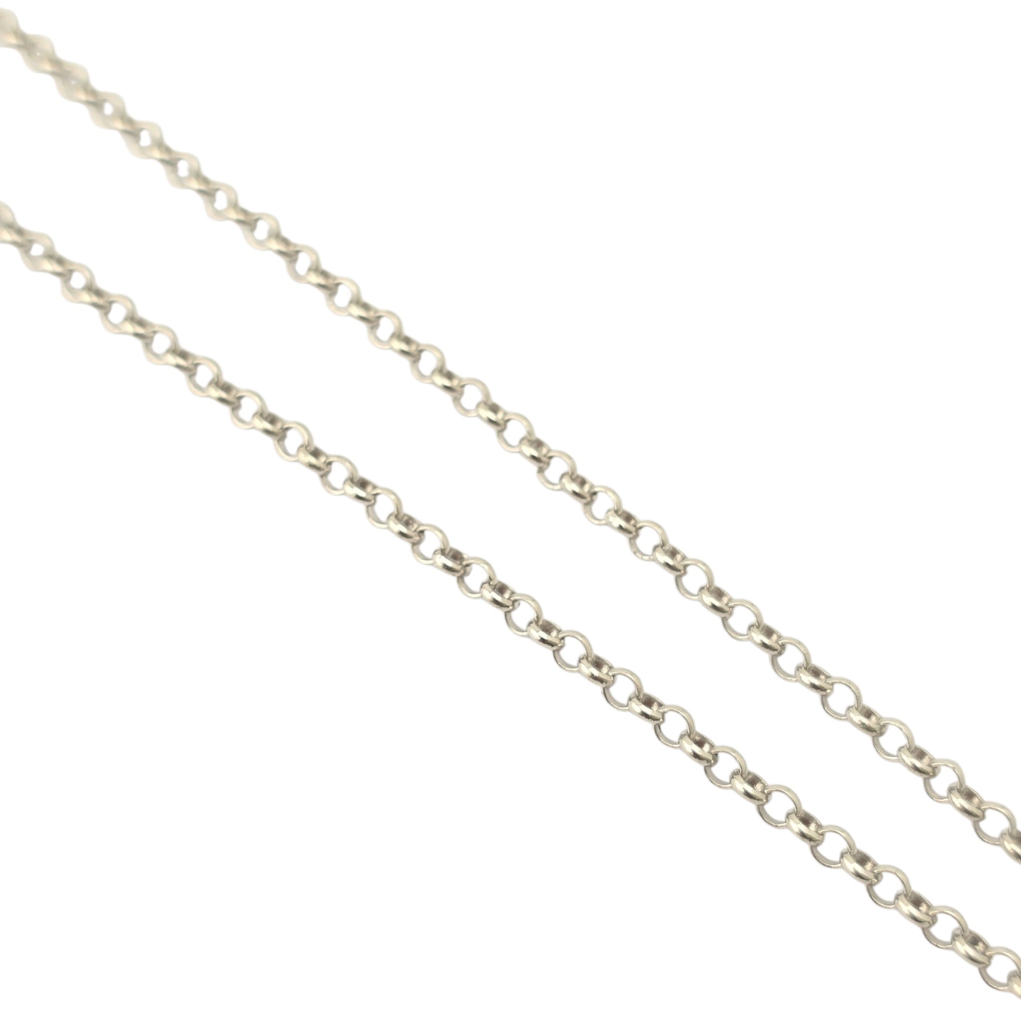 GUCCI GG Icon Twill Sterling Silver Necklace GUCCI