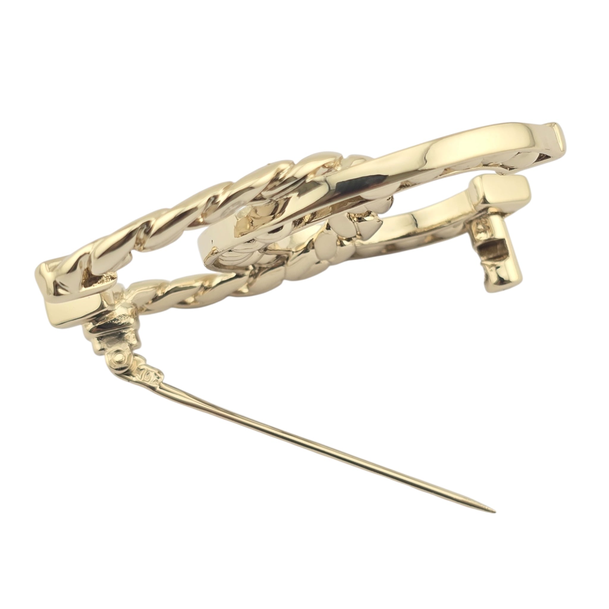 Chanel CC Gold Crystal Brooch 2024 CHANEL