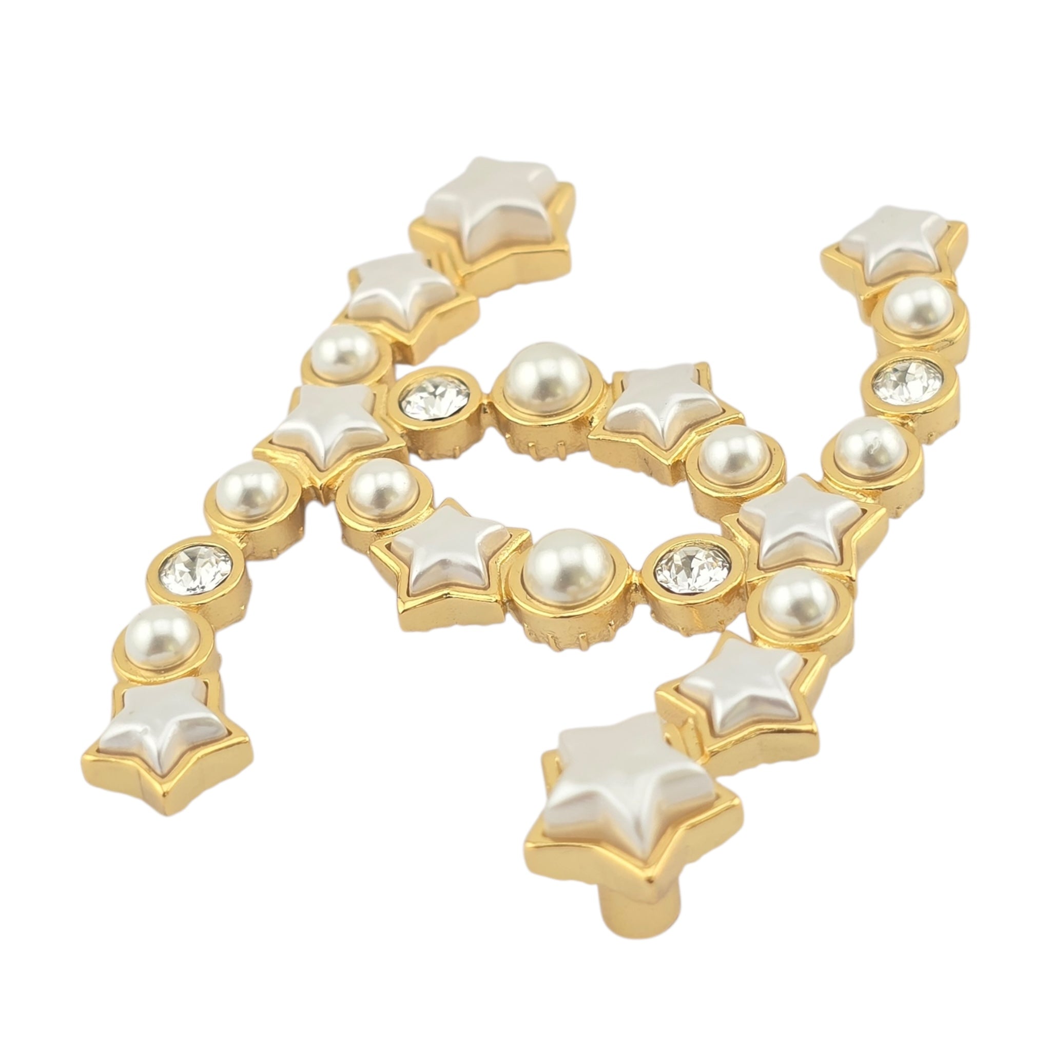 Chanel CC Gold Star Brooch 2024 CHANEL