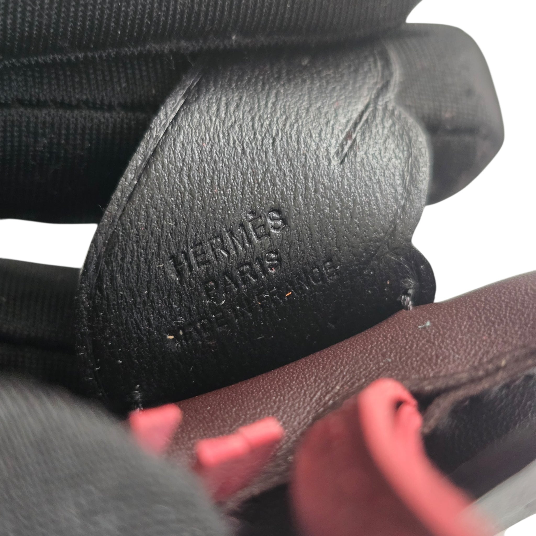 Hermes Rodeo Pegase PM Bag Charm Rouge Sellier/Rouge H/Black HERMES