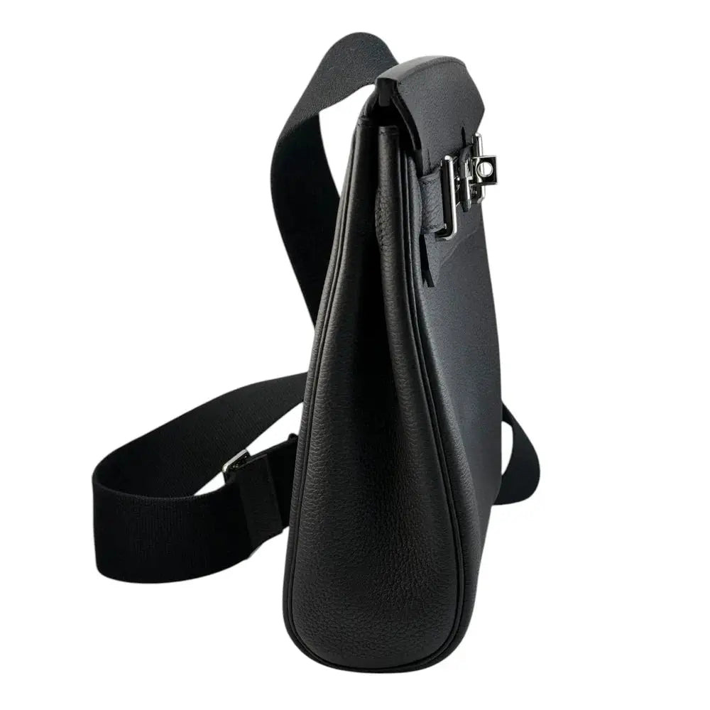 Hermès Hac a Dos PM Noir Togo PHW #W Bag HERMES