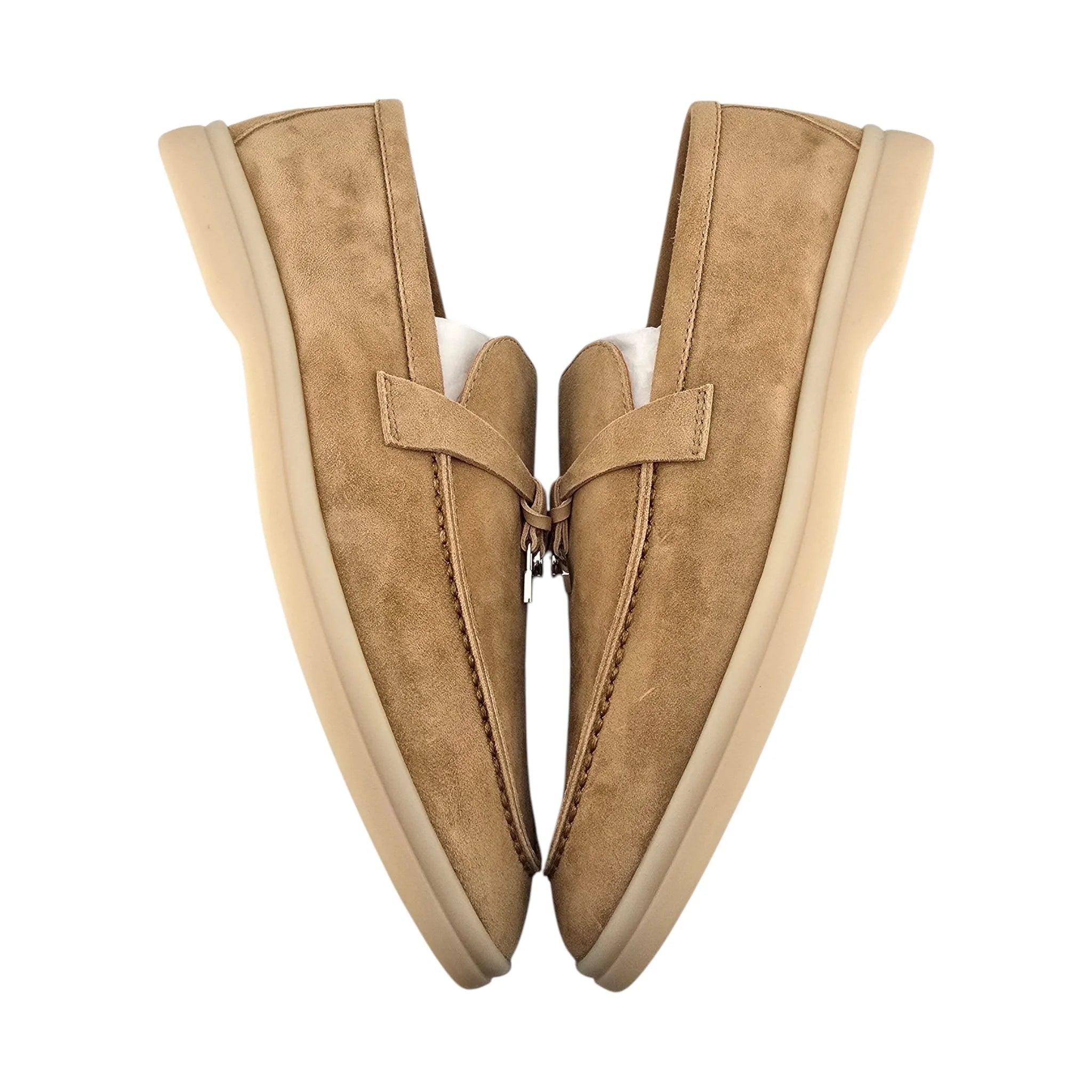 Loro Piana Summer Charms Walk Loafer - Brown - 40 LORO PIANA