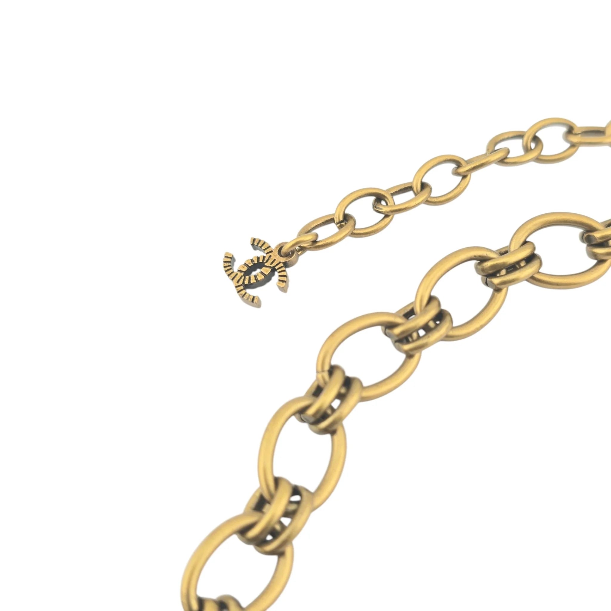 Chanel CC Strass Crystal Necklace 2020 CHANEL