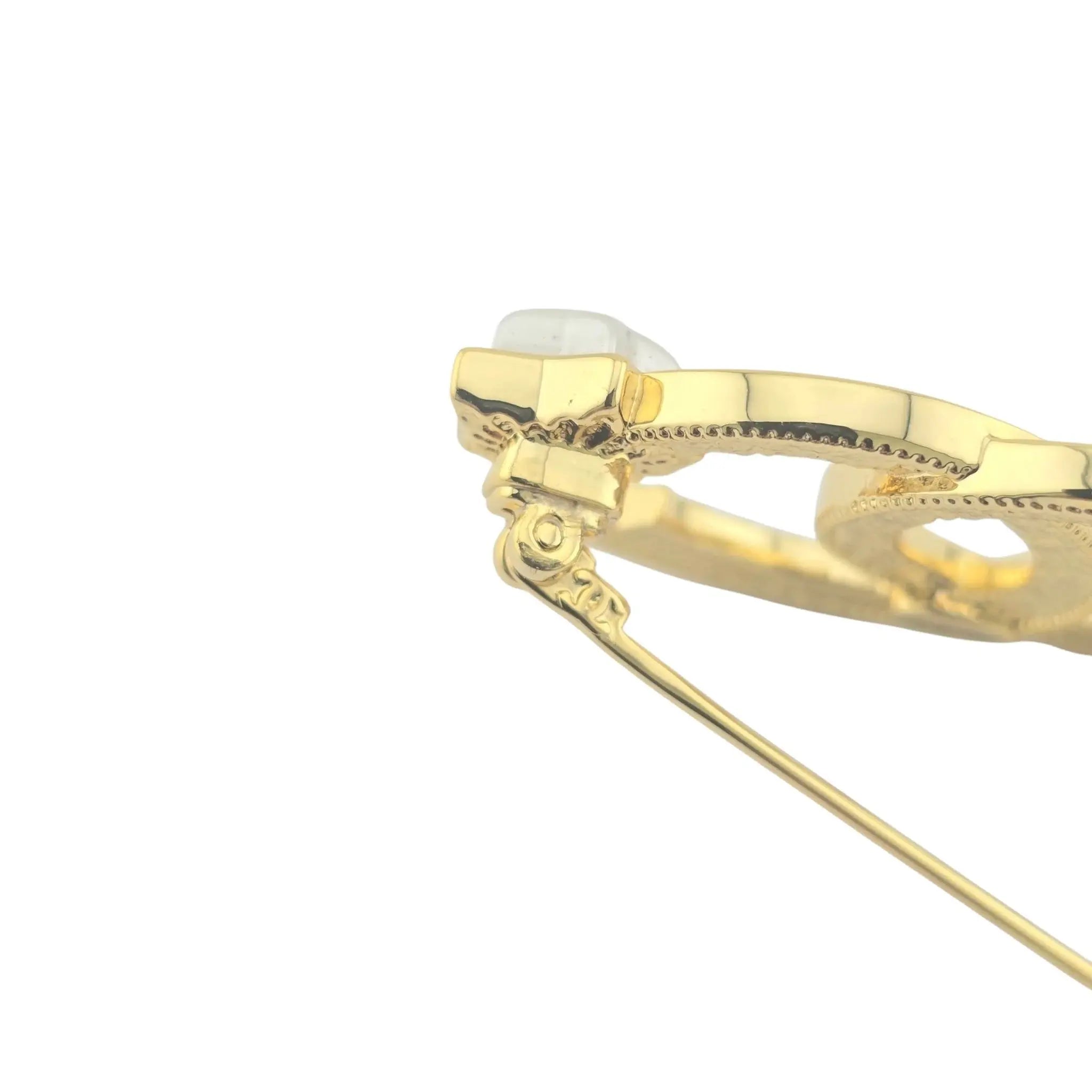 Chanel CC Crystal Pearl CC Star Brooch 2024 BIJOUX HEAVEN