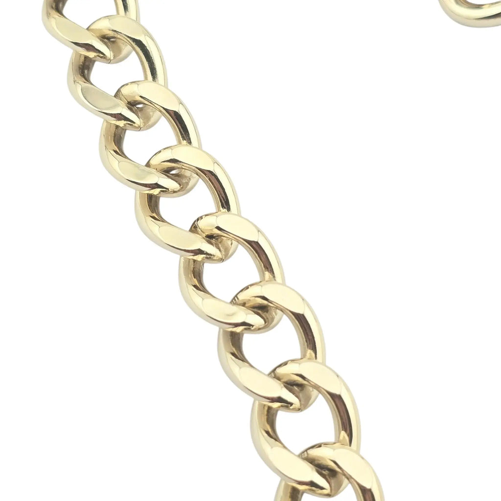 Chanel Gold Pink Chain Necklace 2025 CHANEL