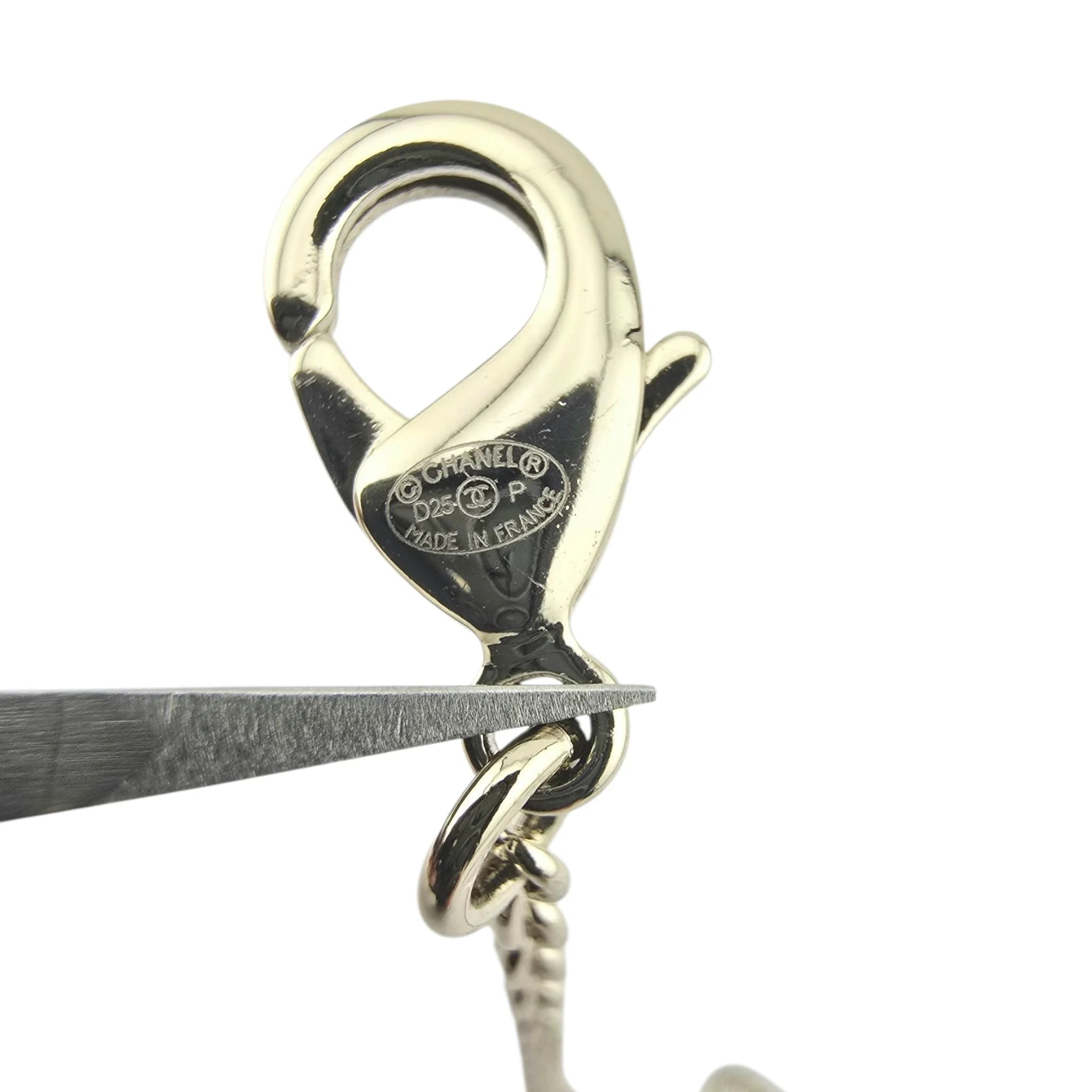 Chanel CC Transparent Bow Necklace SS25 CHANEL