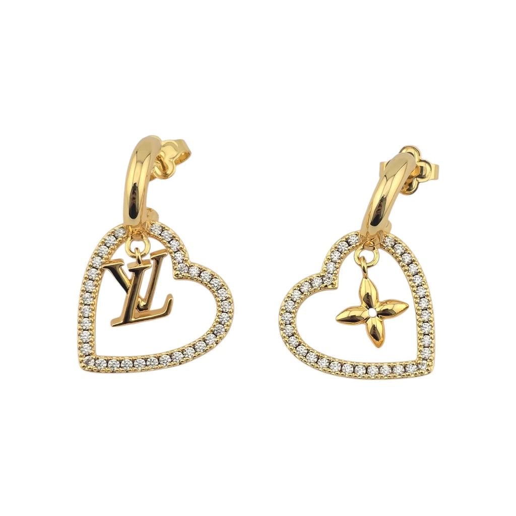 Louis Vuitton My LV Heart Earrings LOUIS VUITTON