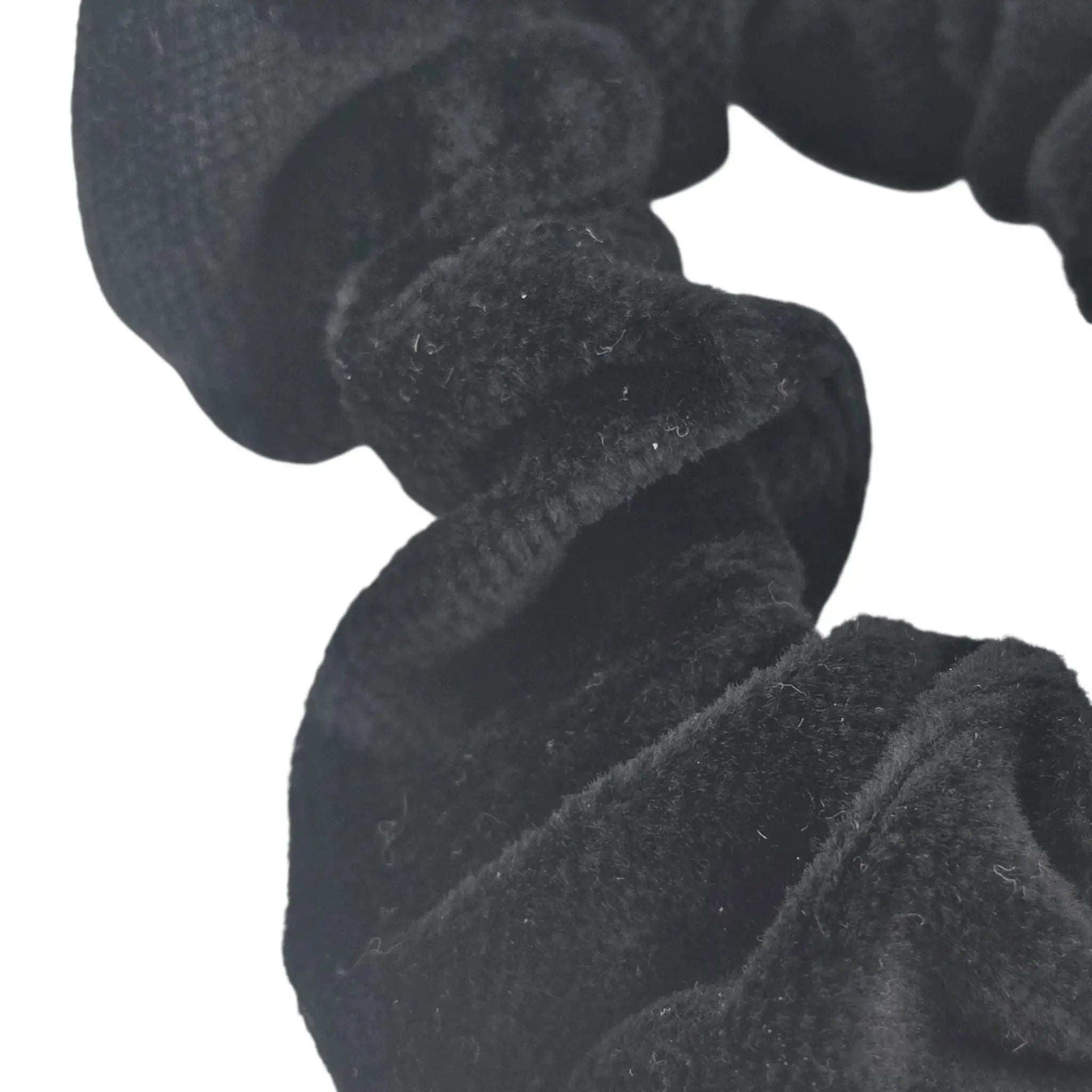 Miu Miu Black Velvet Pearl Scrunchie MIU MIU