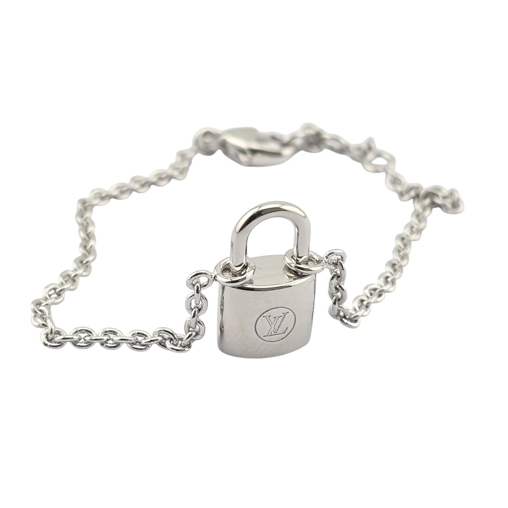 Louis Vuitton LV Silver Lockit Bracelet, Sterling Silver LOUIS VUITTON