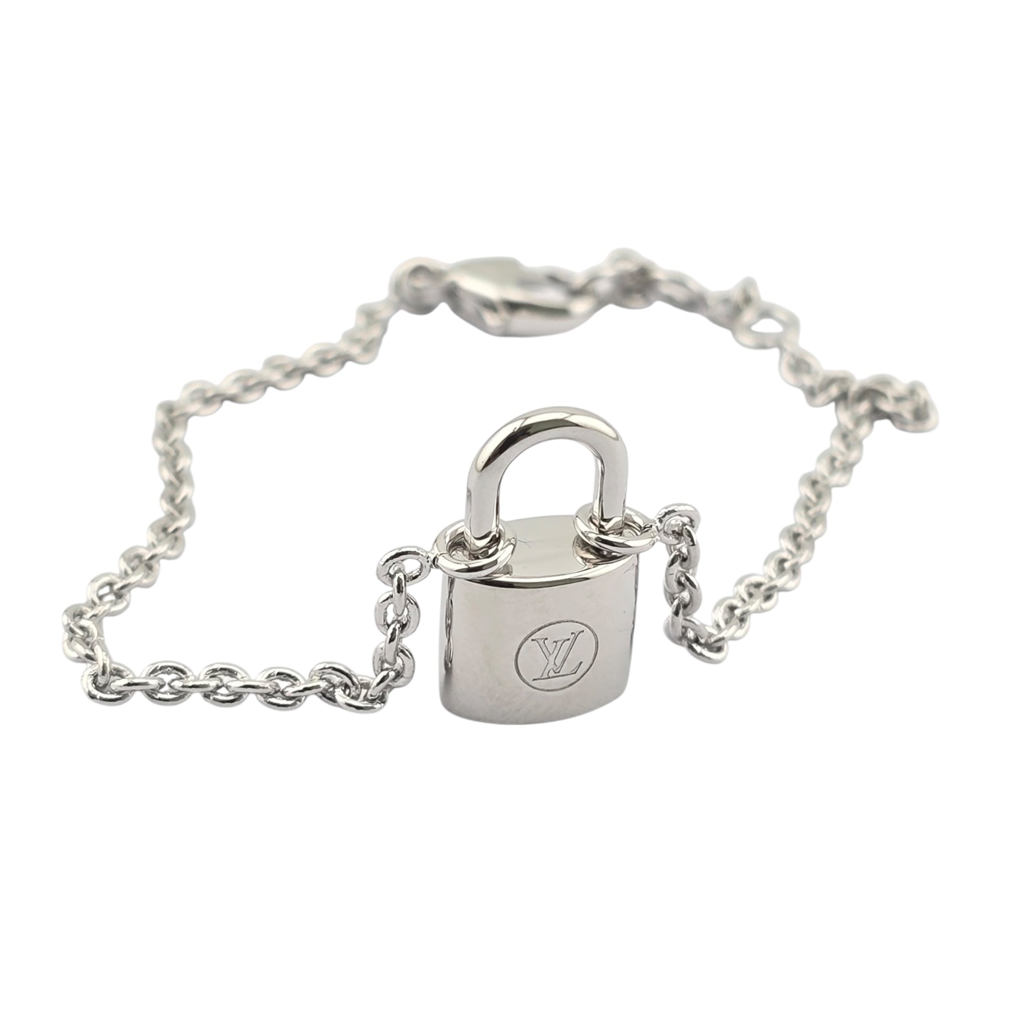 Louis Vuitton LV Silver Lockit Bracelet, Sterling Silver LOUIS VUITTON