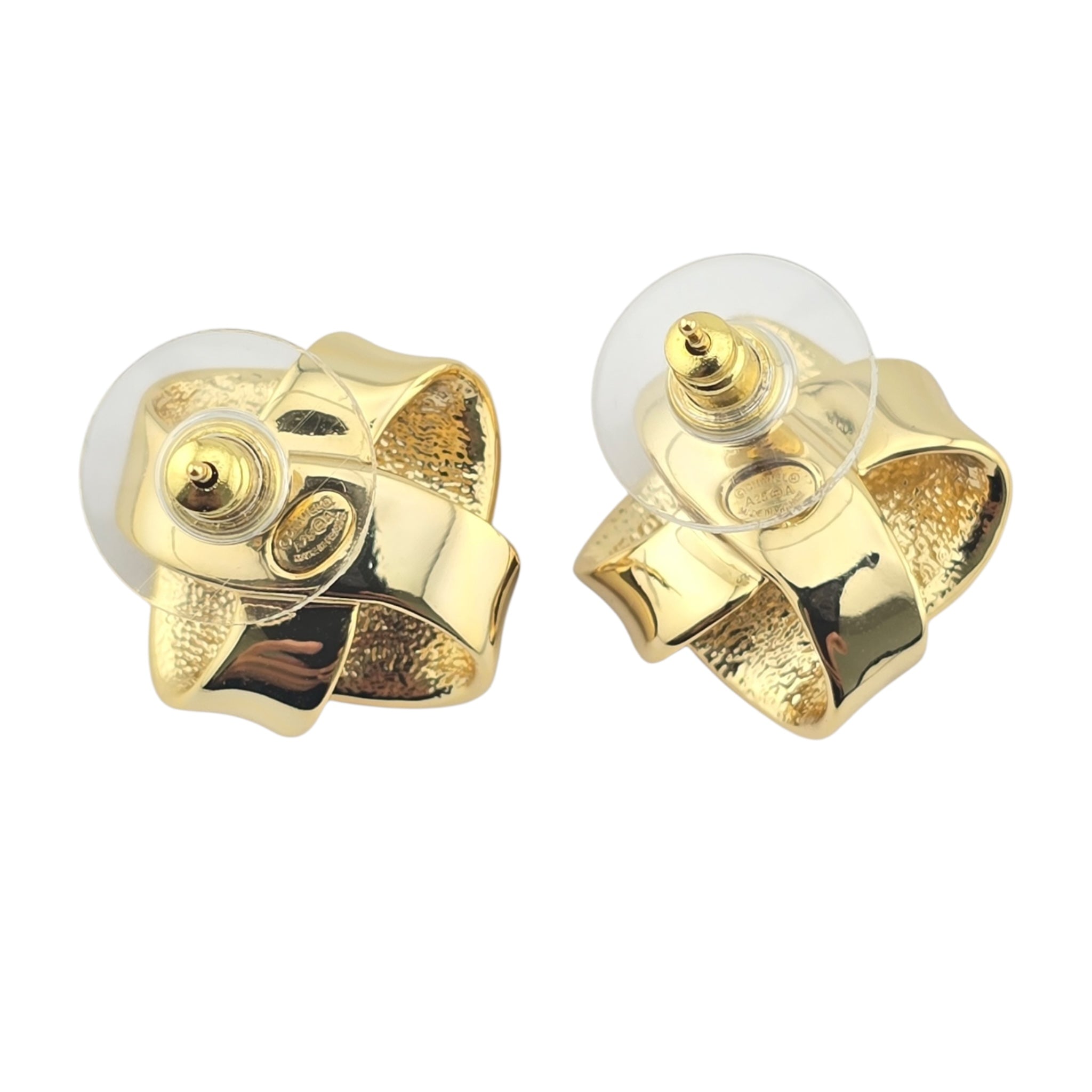 Chanel Gold Crystal Earrings 2025 CHANEL