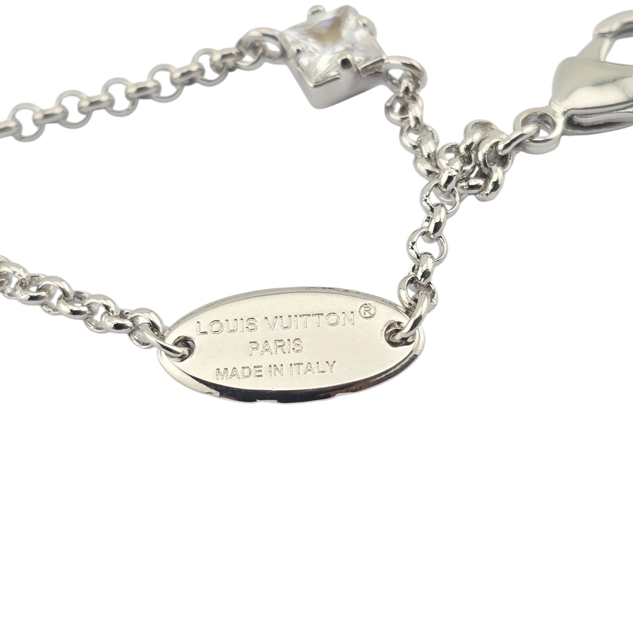 Louis Vuitton Lady LV Silver Bracelet LOUIS VUITTON