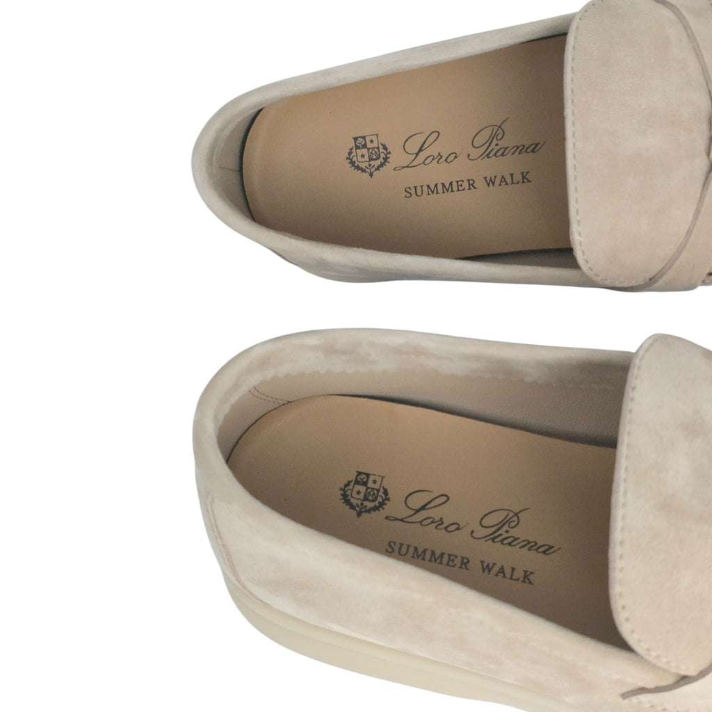 Loro Piana Summer Charms Walk Loafer - Sandstone