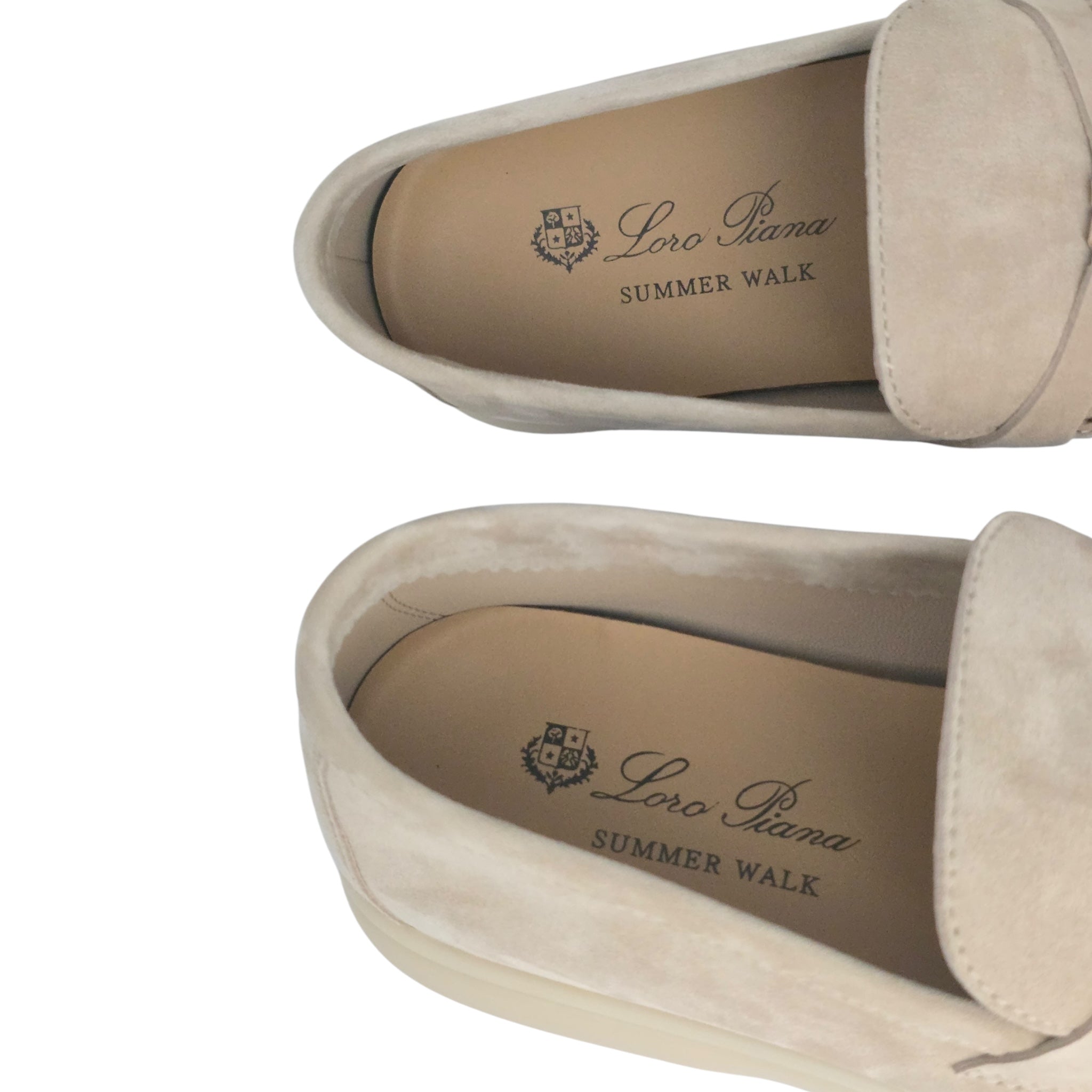 Loro Piana Summer Charms Walk Loafer - Sandstone