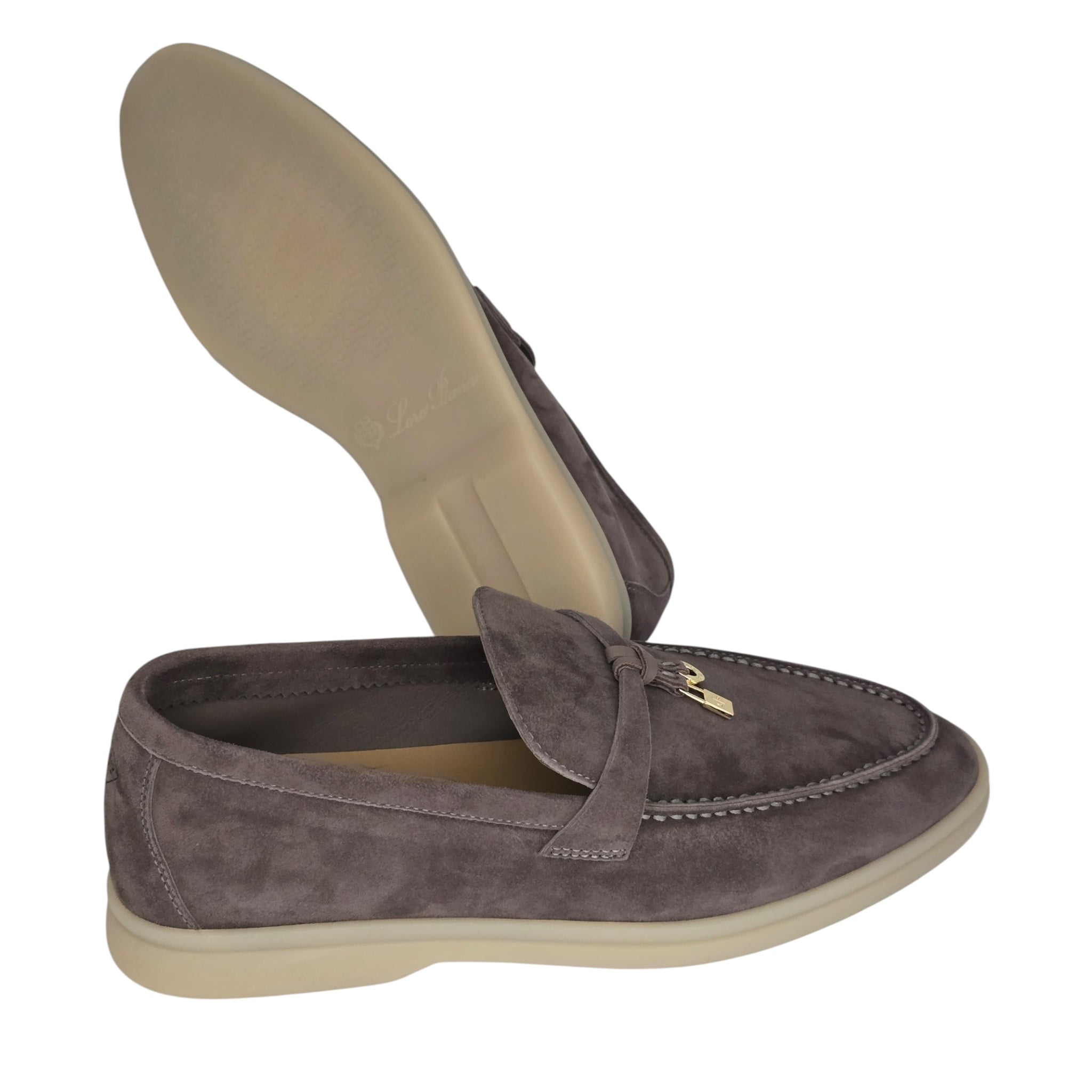 Loro Piana Summer Charms Walk Loafer Rain Drops 
