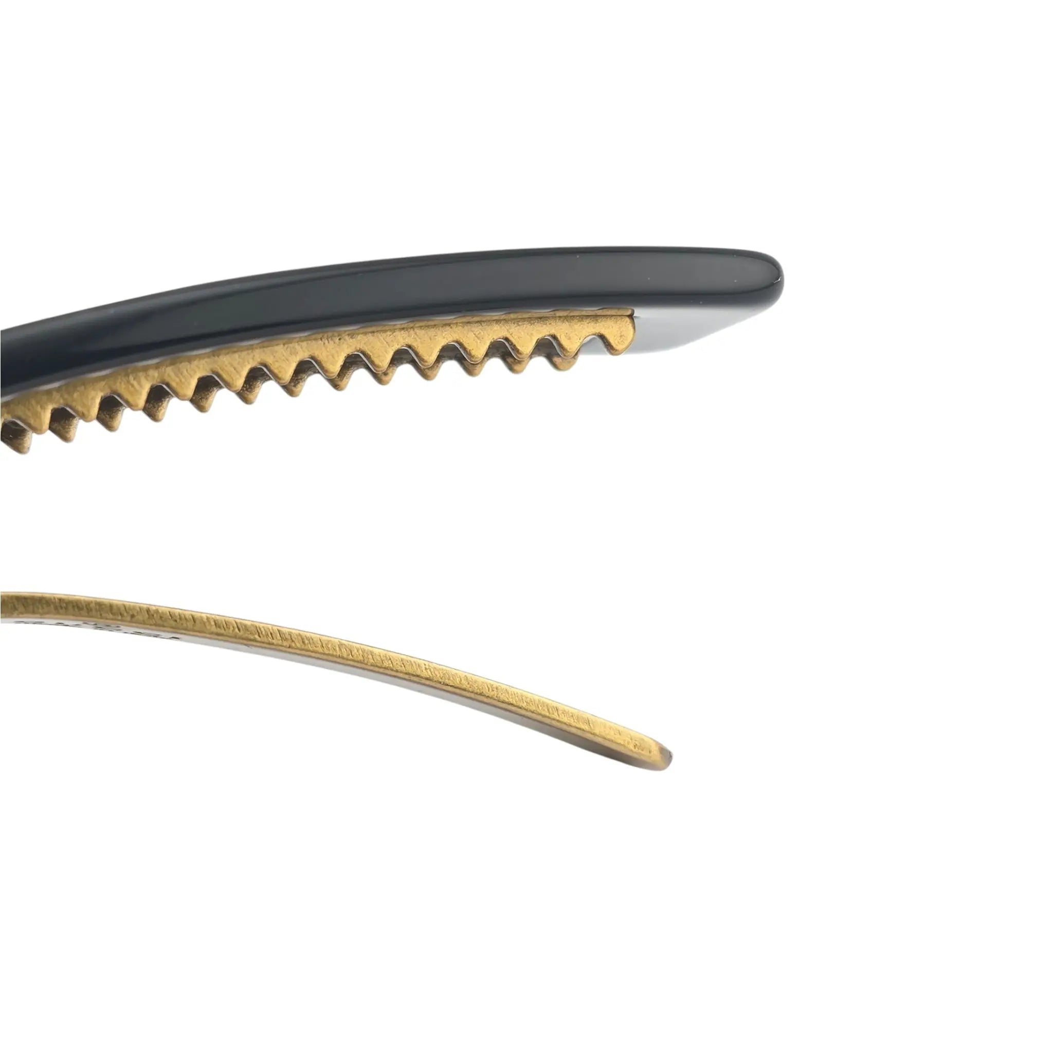 GUCCI GG Resin Crystal Star Hair Clip Black GUCCI