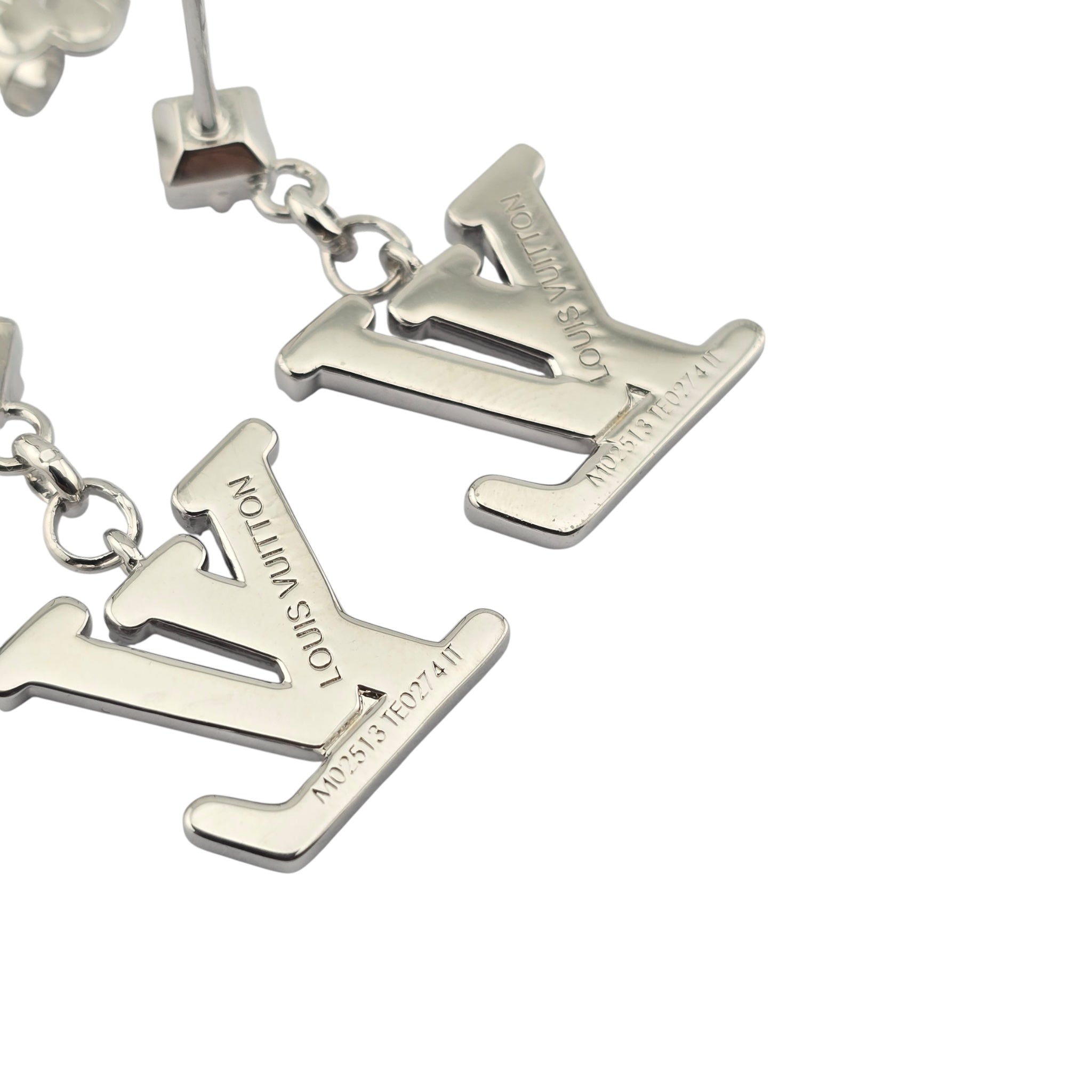 Louis Vuitton Lady LV Silver Earrings