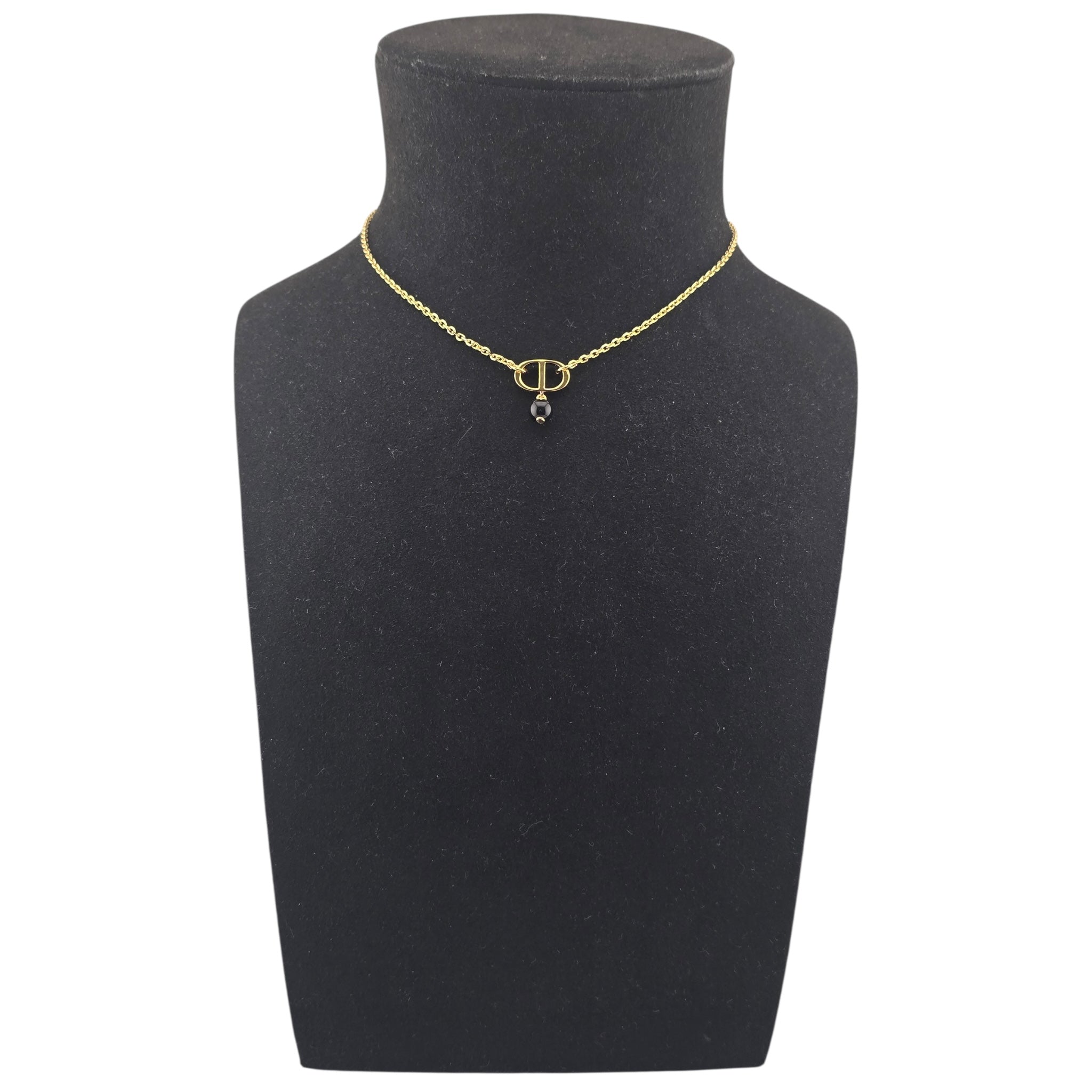 Christian Dior Petit CD Necklace