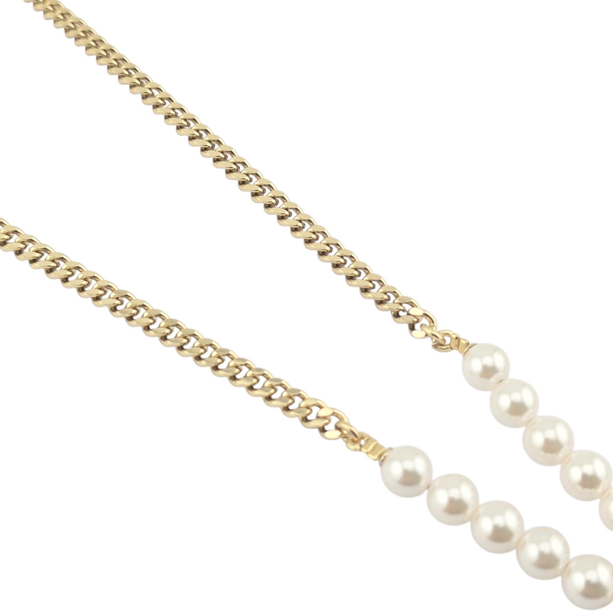 Chanel CC Black Enamel Heart Necklace 2024