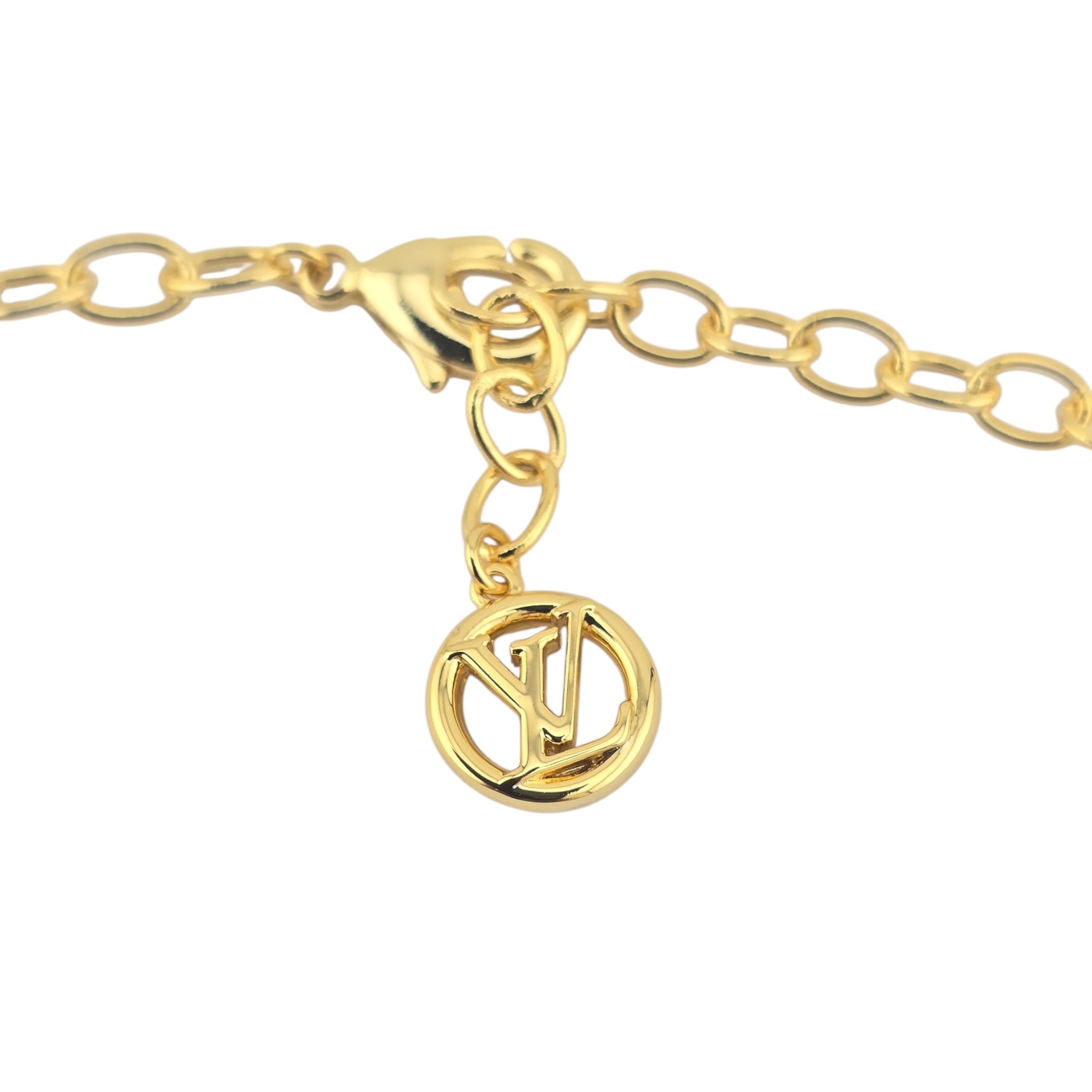 Louis Vuitton LV Blooming Pearls Gold  Necklace