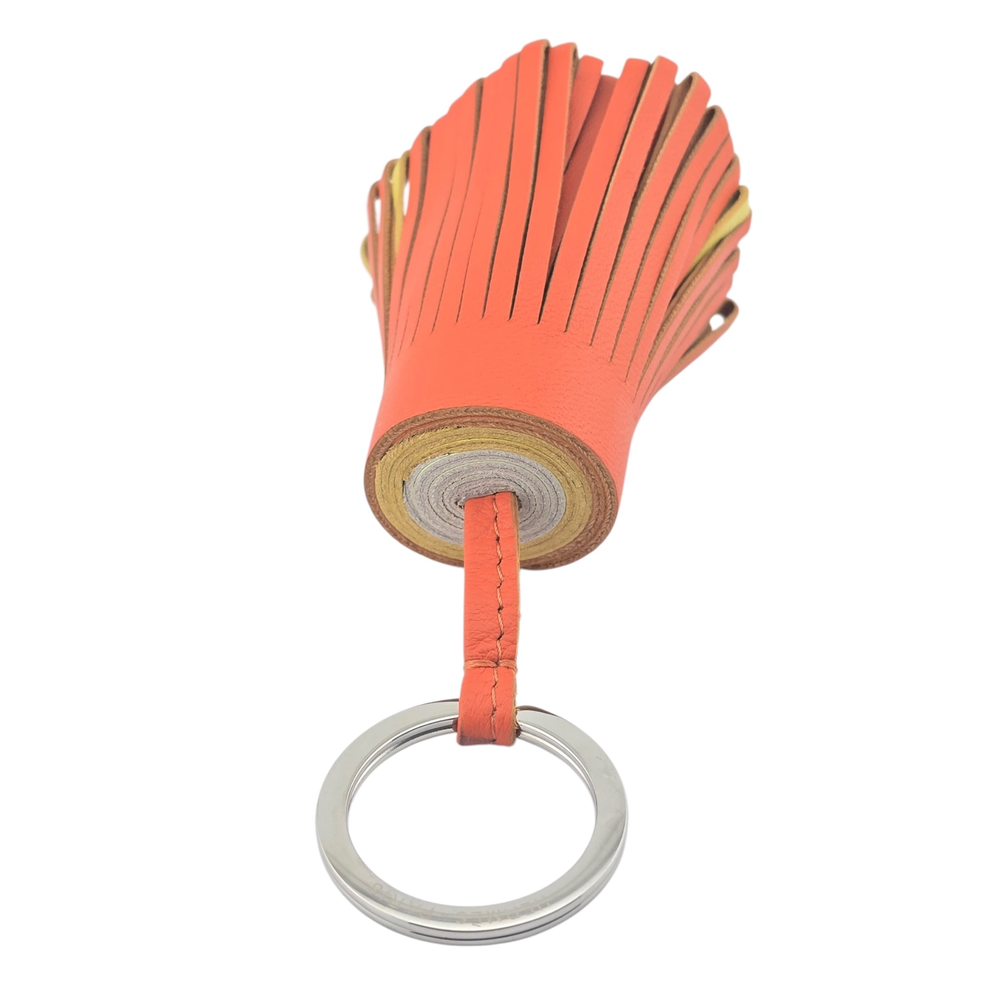 Hermes Carmen Key Ring Orange