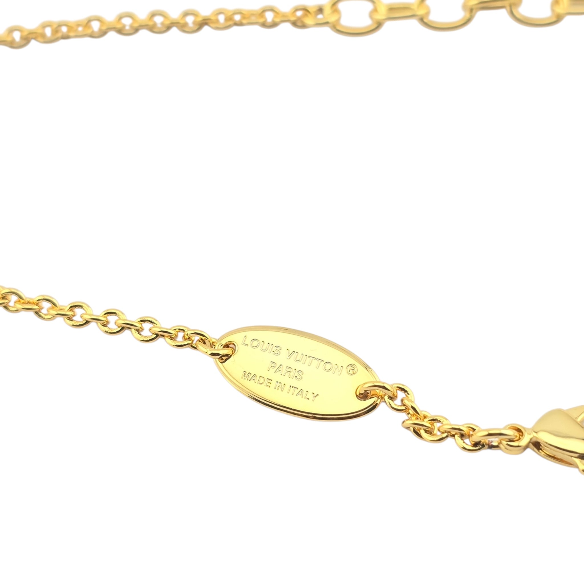 Louis Vuitton LV Floragram Gold Bracelet LOUIS VUITTON