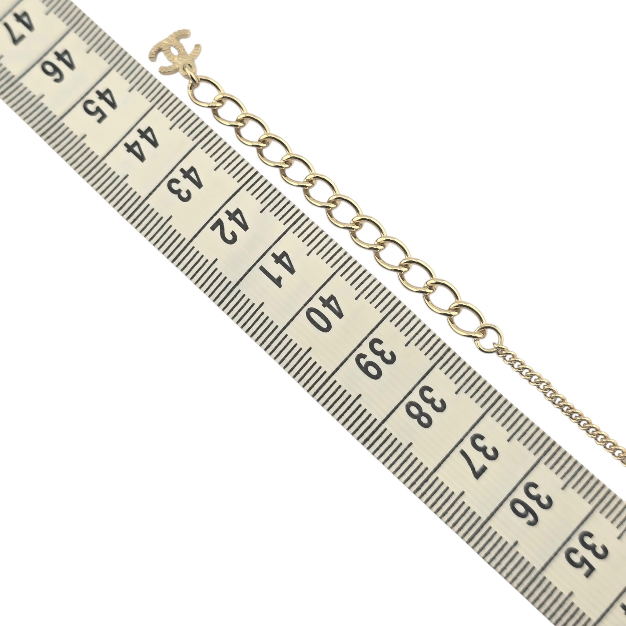 Chanel CC Round Pendant Necklace 2025 CHANEL