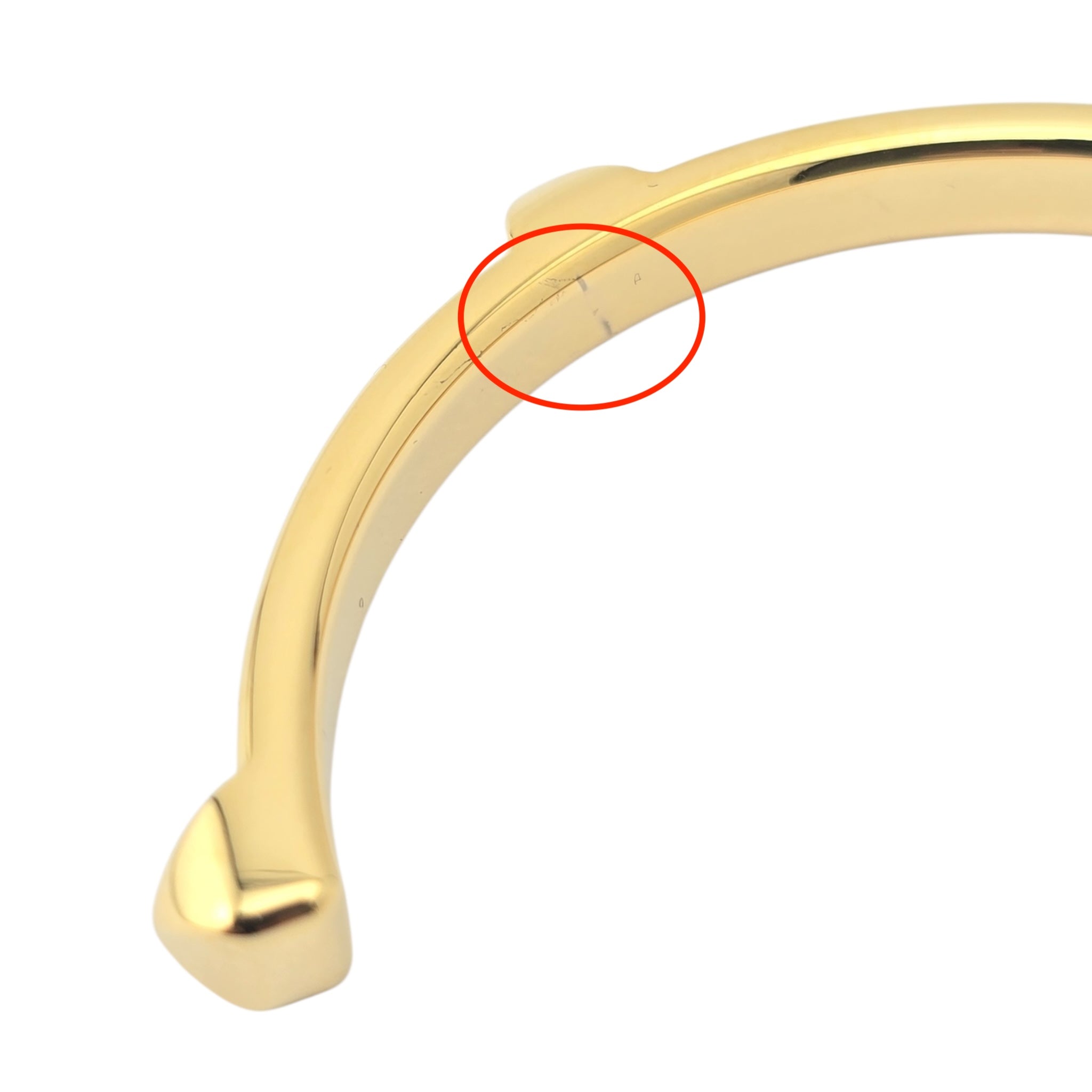 Hermes Athena Black Gold Leather Bracelet HERMES